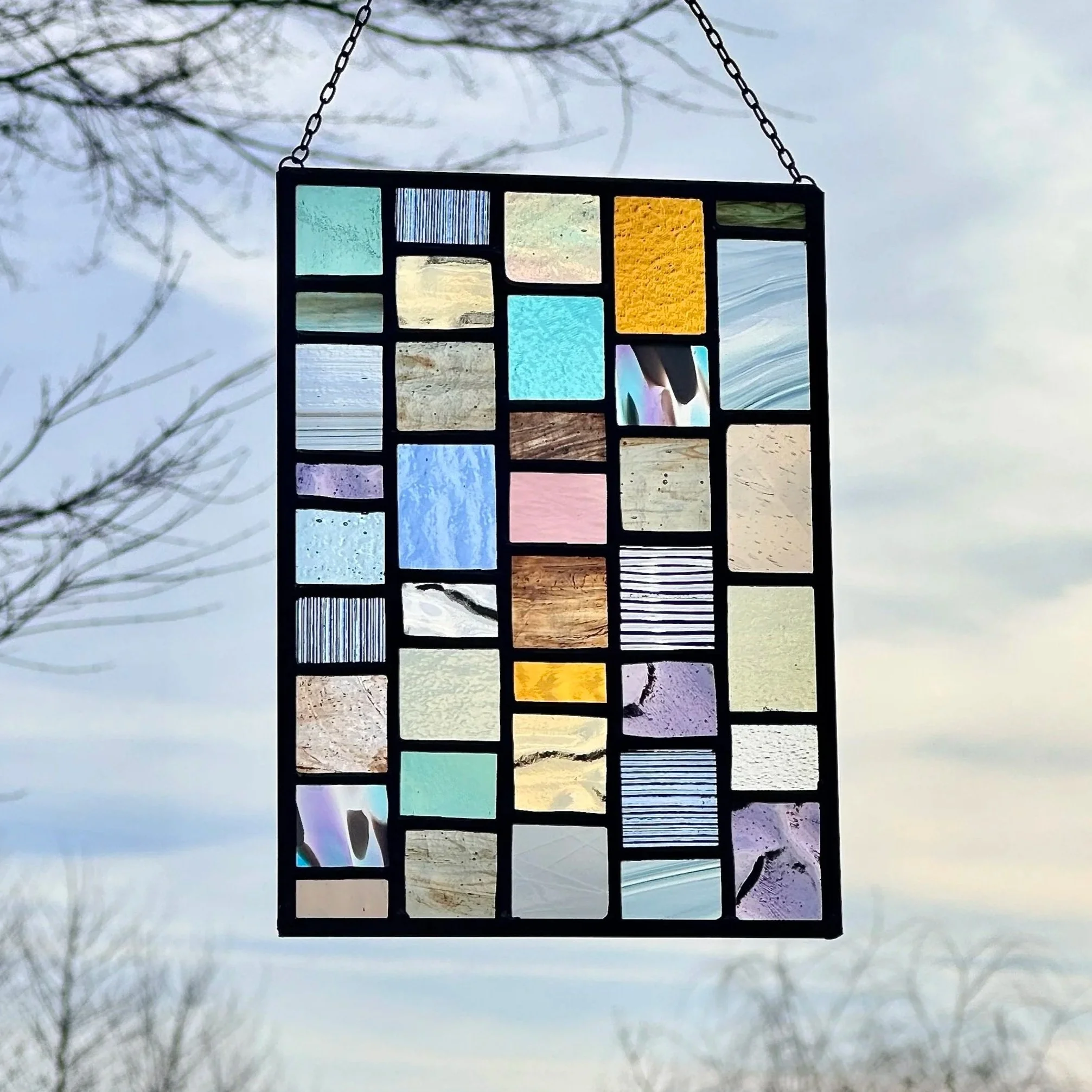 Patchwork • Suncatcher Panel