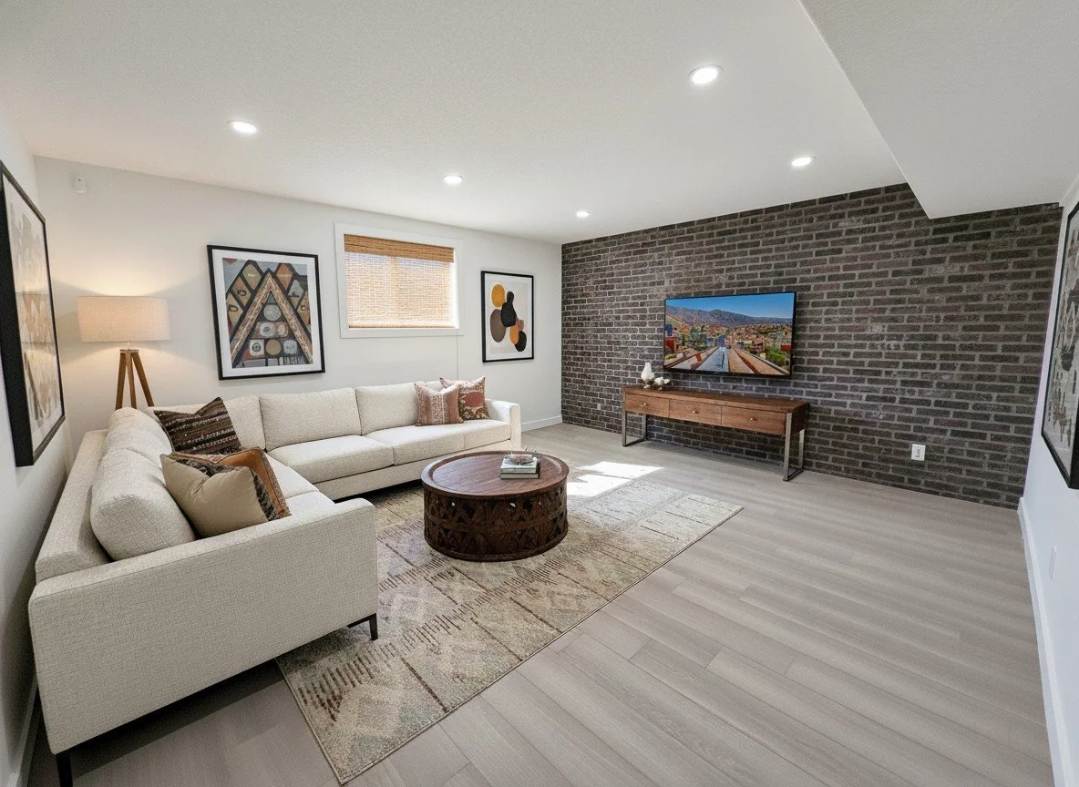 Evanston basement conversion