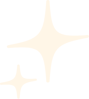 Black background with four white star-shaped symbols of varying sizes.