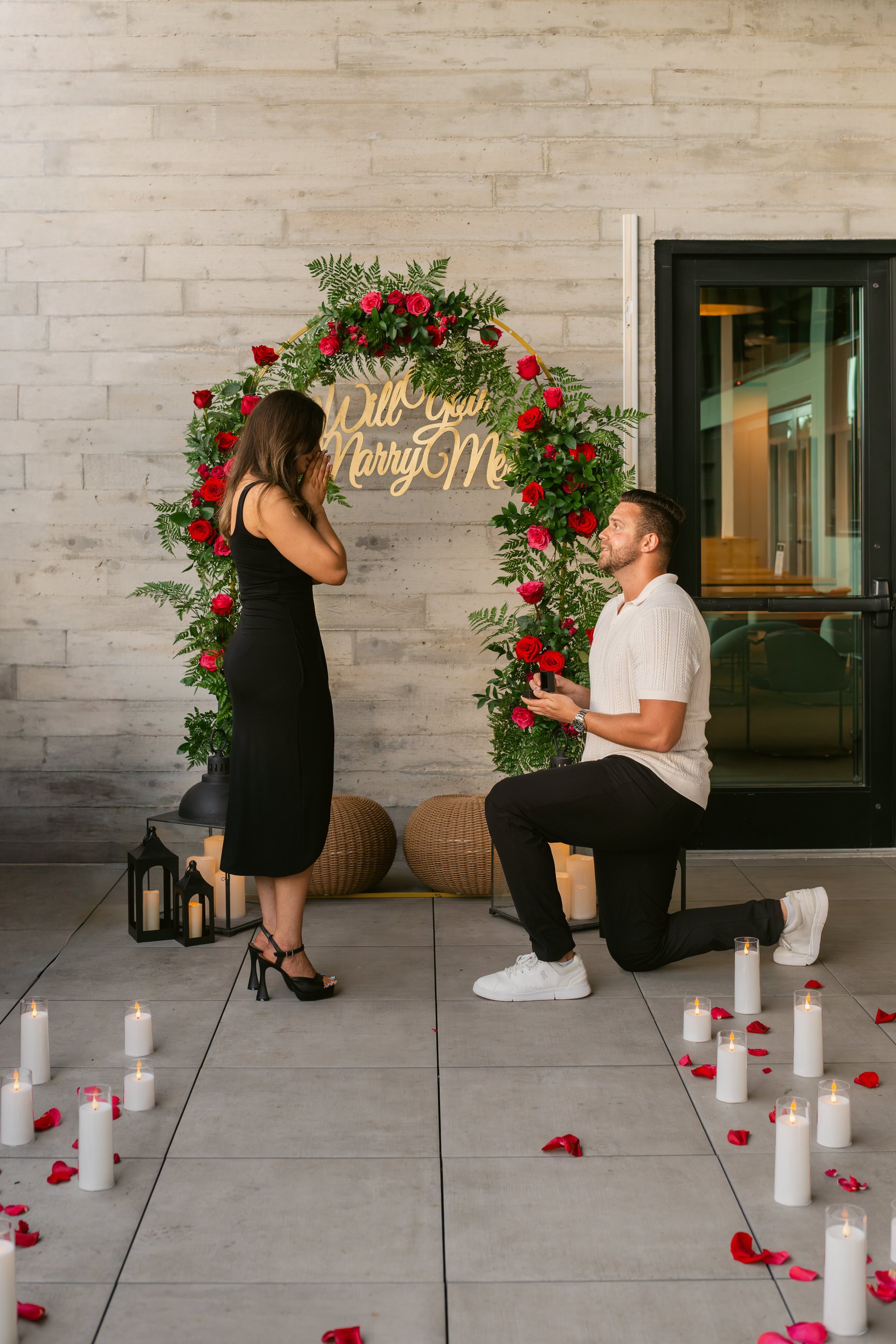 Cameron Proposes to Bridgette at Hyde House Tampa