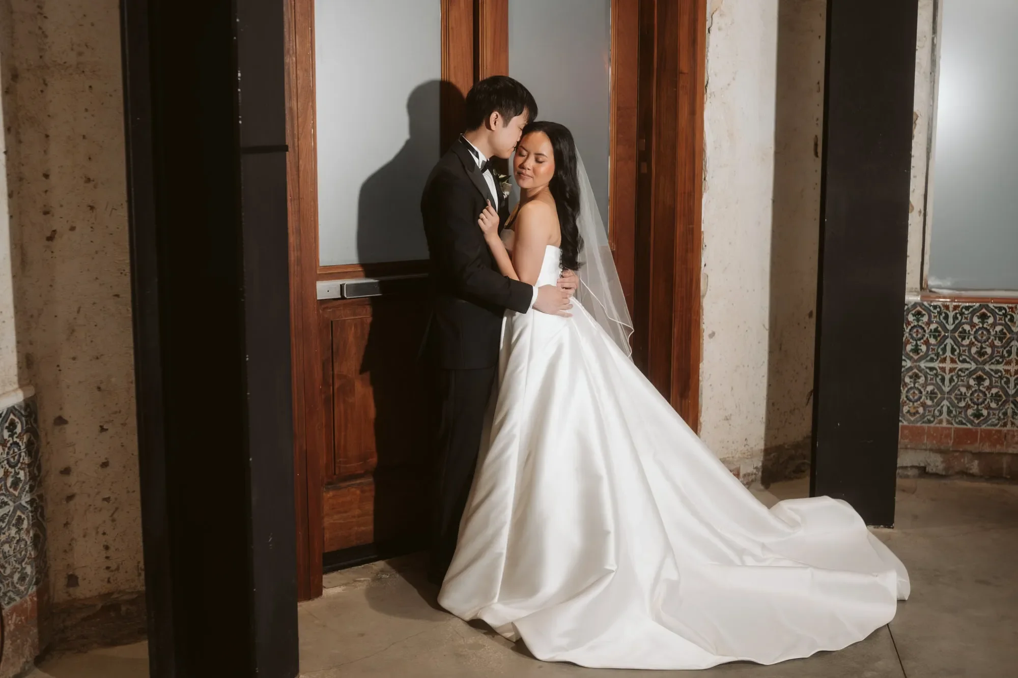 Kristy &amp; Tai’s Moody, romantic Hotel Haya Wedding