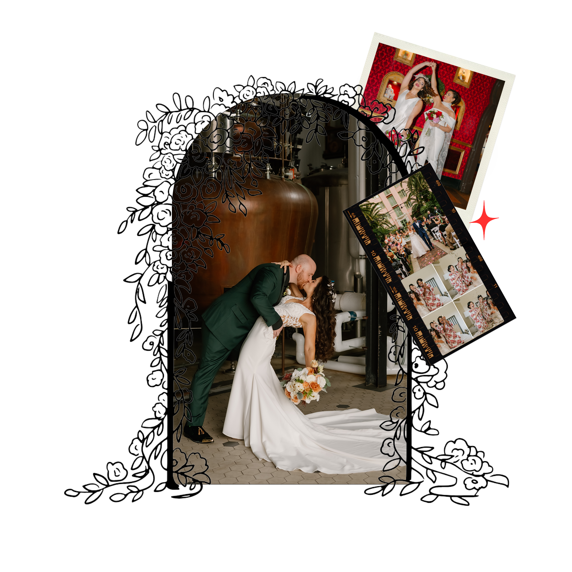 urban stillhouse wedding