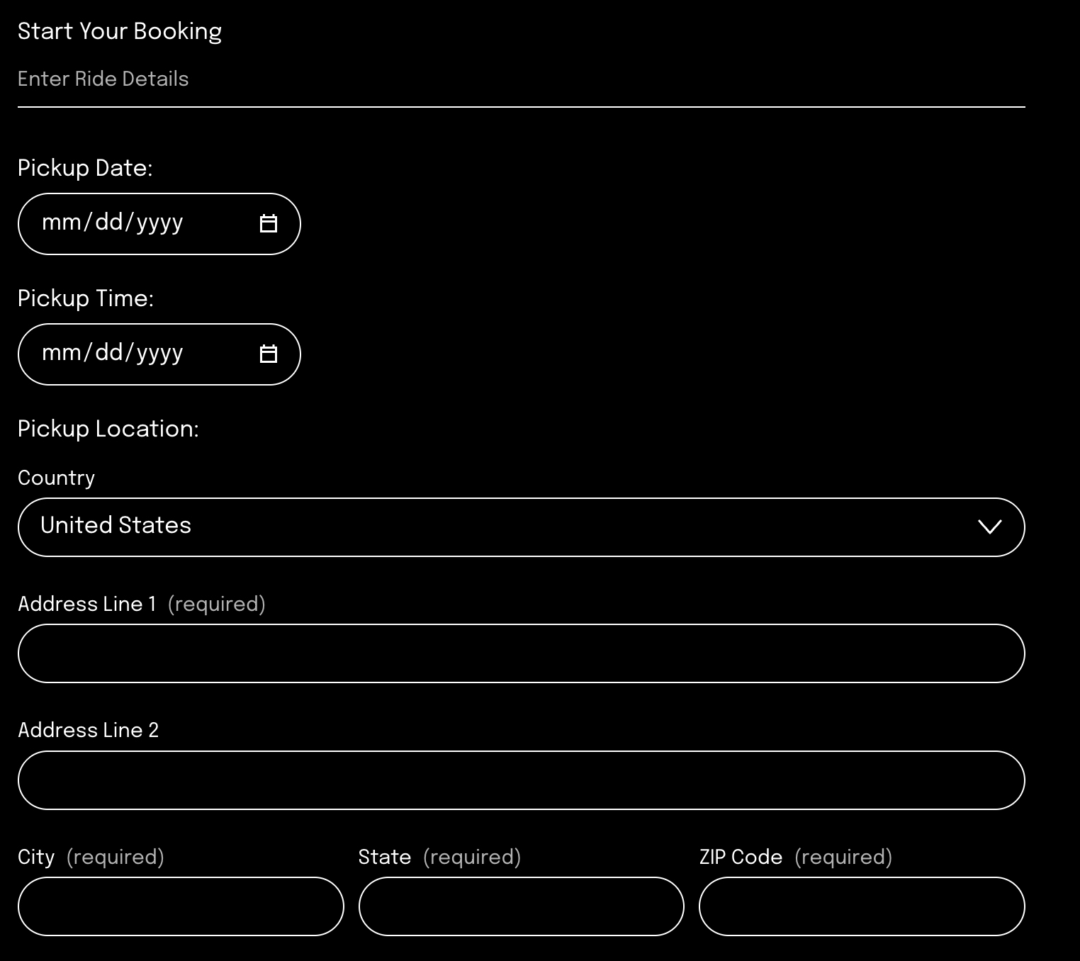 Denver Luxury Ride Service Selection