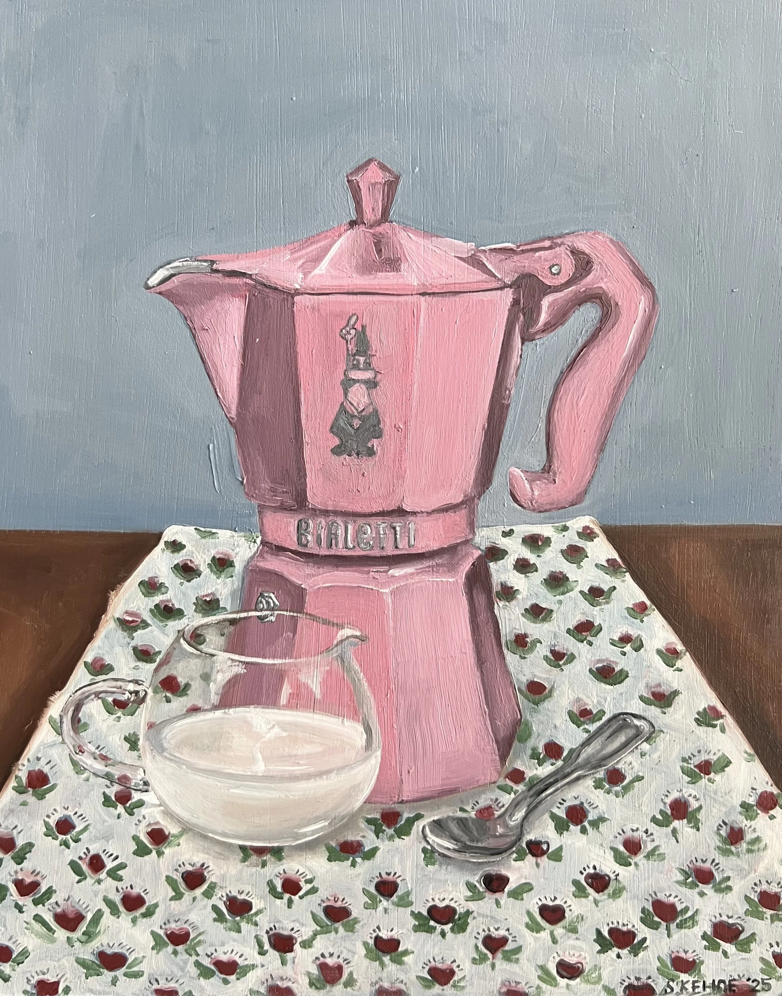 Pink Moka Pot
