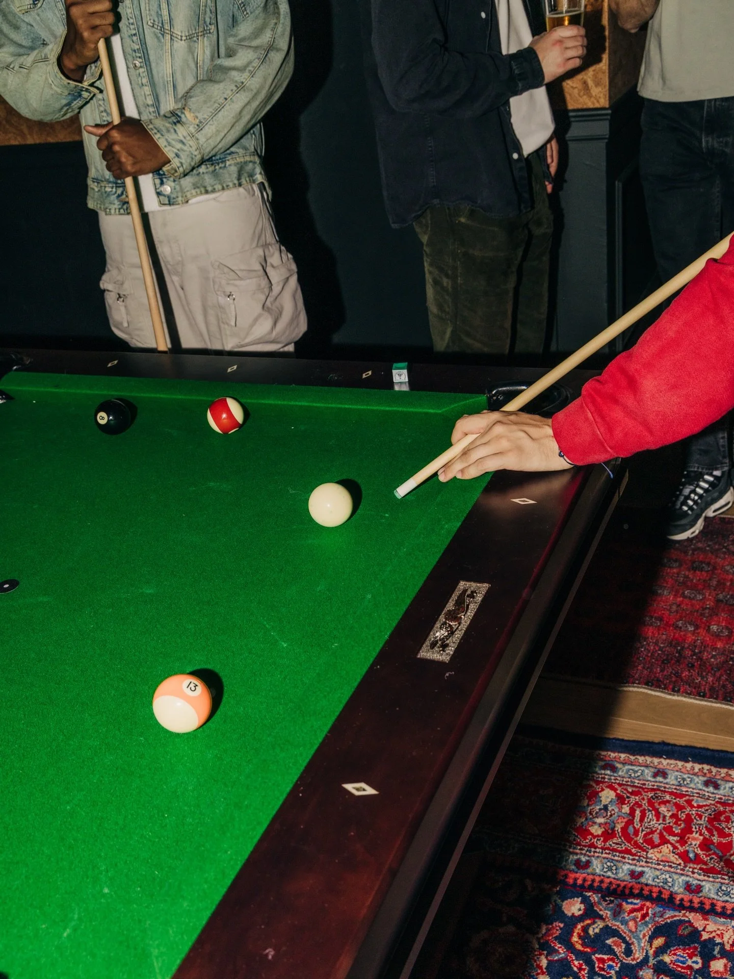 SHARK IN THE BACK ROOM!! 🎱 Grab a craft cocktail and settle in for a round.