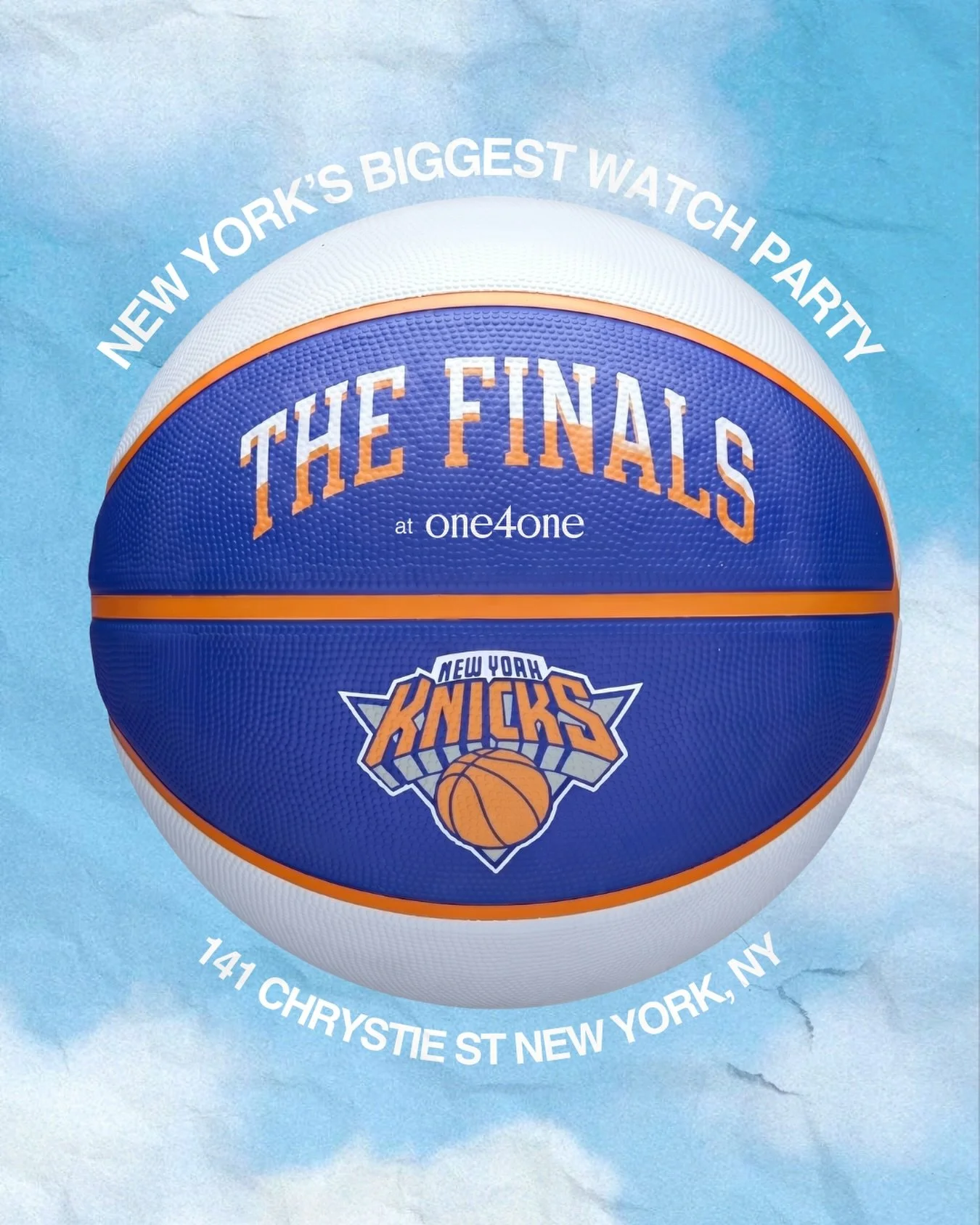 FROM THE GARDEN TO CHRYSTIE STREET!! 🏀 The Knicks are Finals-bound, and we&rsquo;re ready to show every game on every screen at one4one.

Tickets are moving fast, so grab your ticket or table at our link in bio before they&rsquo;re gone!!