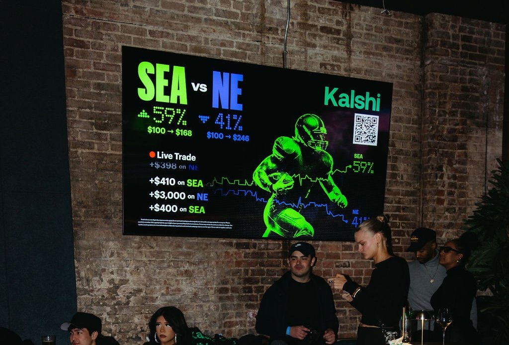 Kalshi predictions on screen