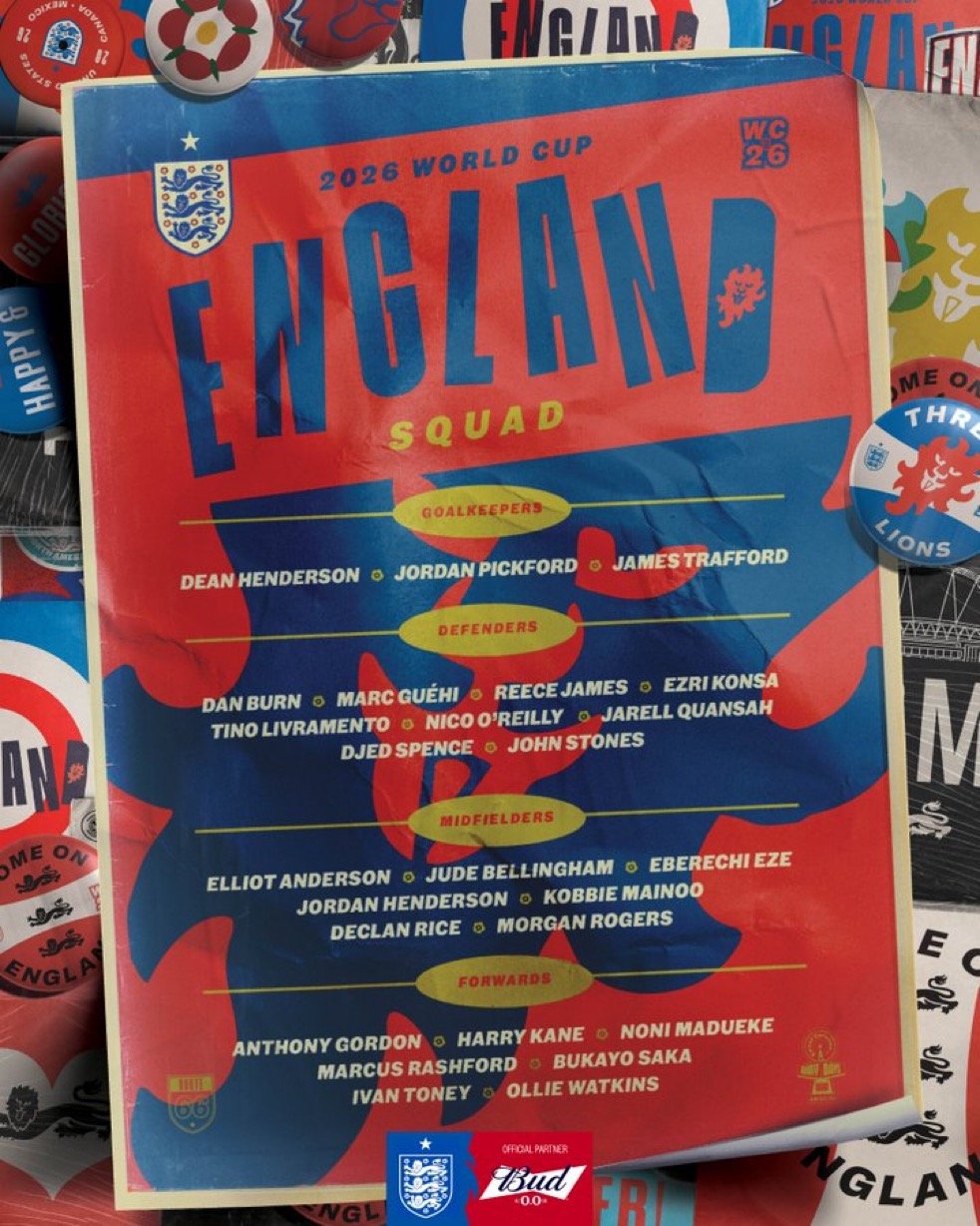 Jude Bellingham y Harry Kane encabezan la constelación de estrellas de Inglaterra para enfrentar a Costa Rica en Orlando