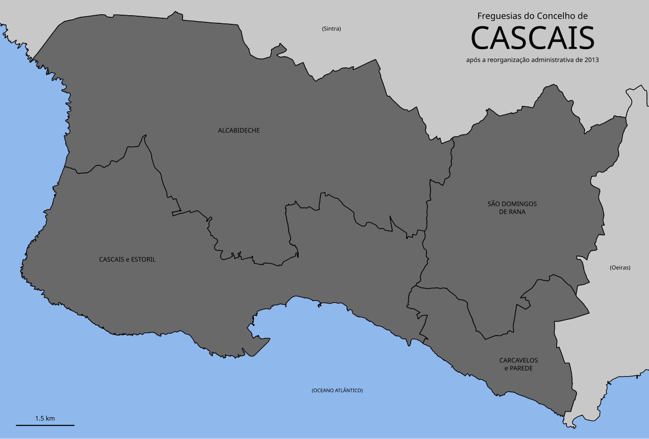 Cascais Freguesias (civil parishes)