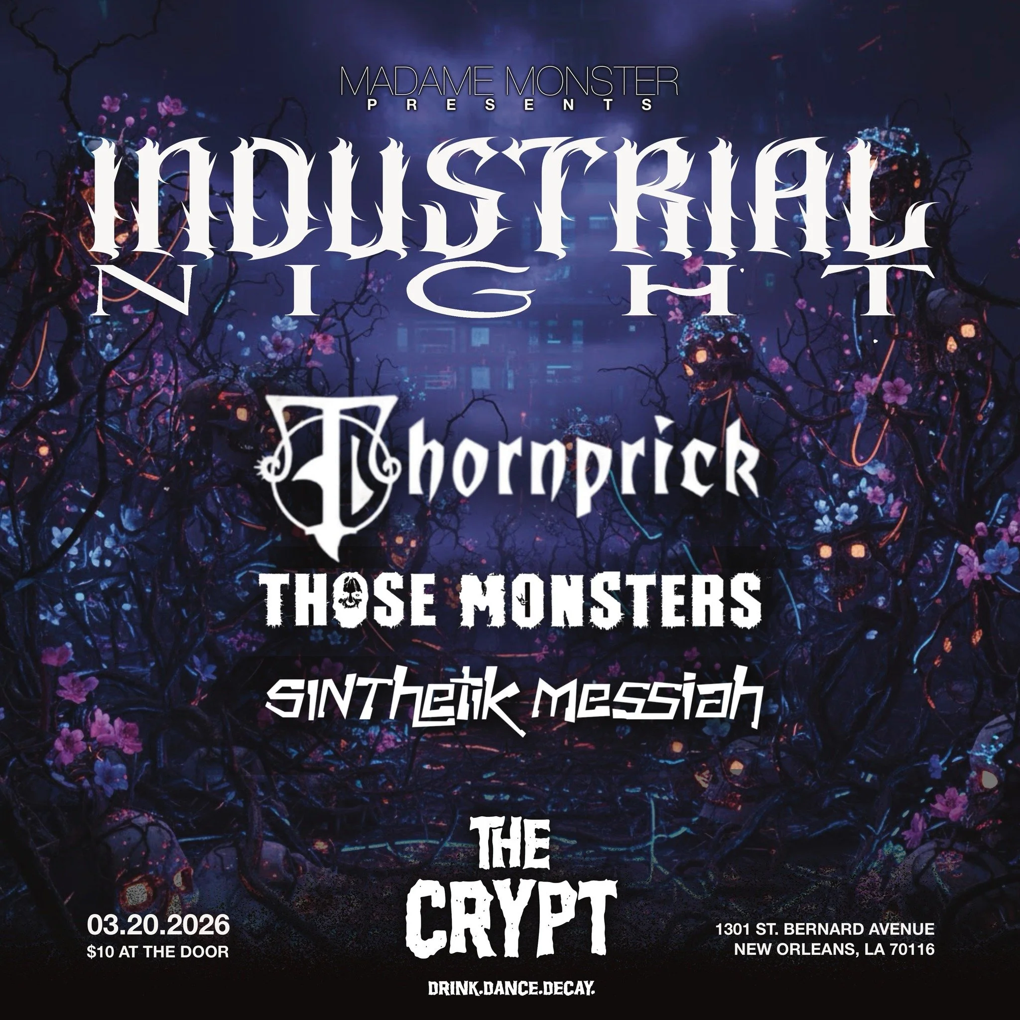 Madame Monster presents INDUSTRIAL NIGHT
