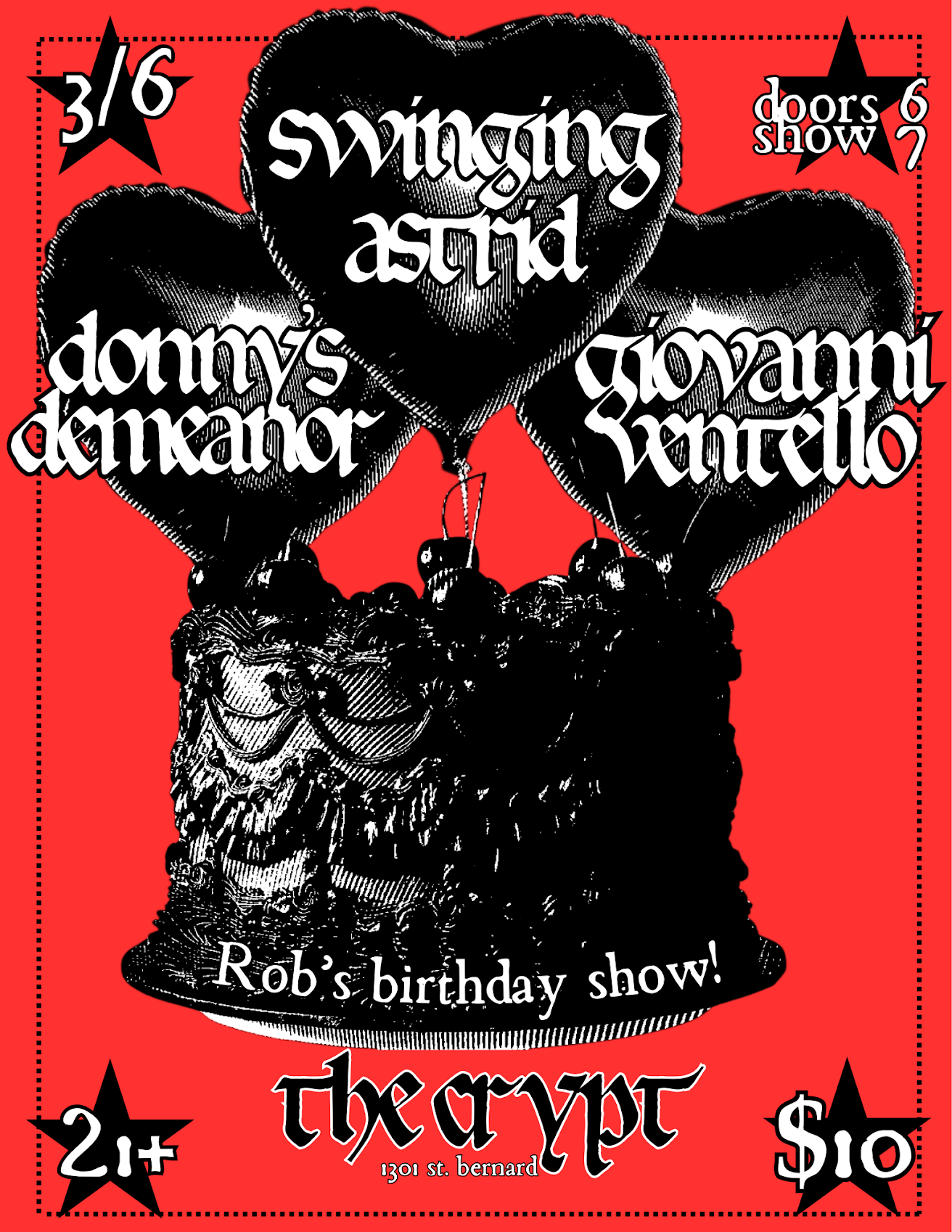 Swinging Astrid, Donny's Demeanor and Giovanni Ventello