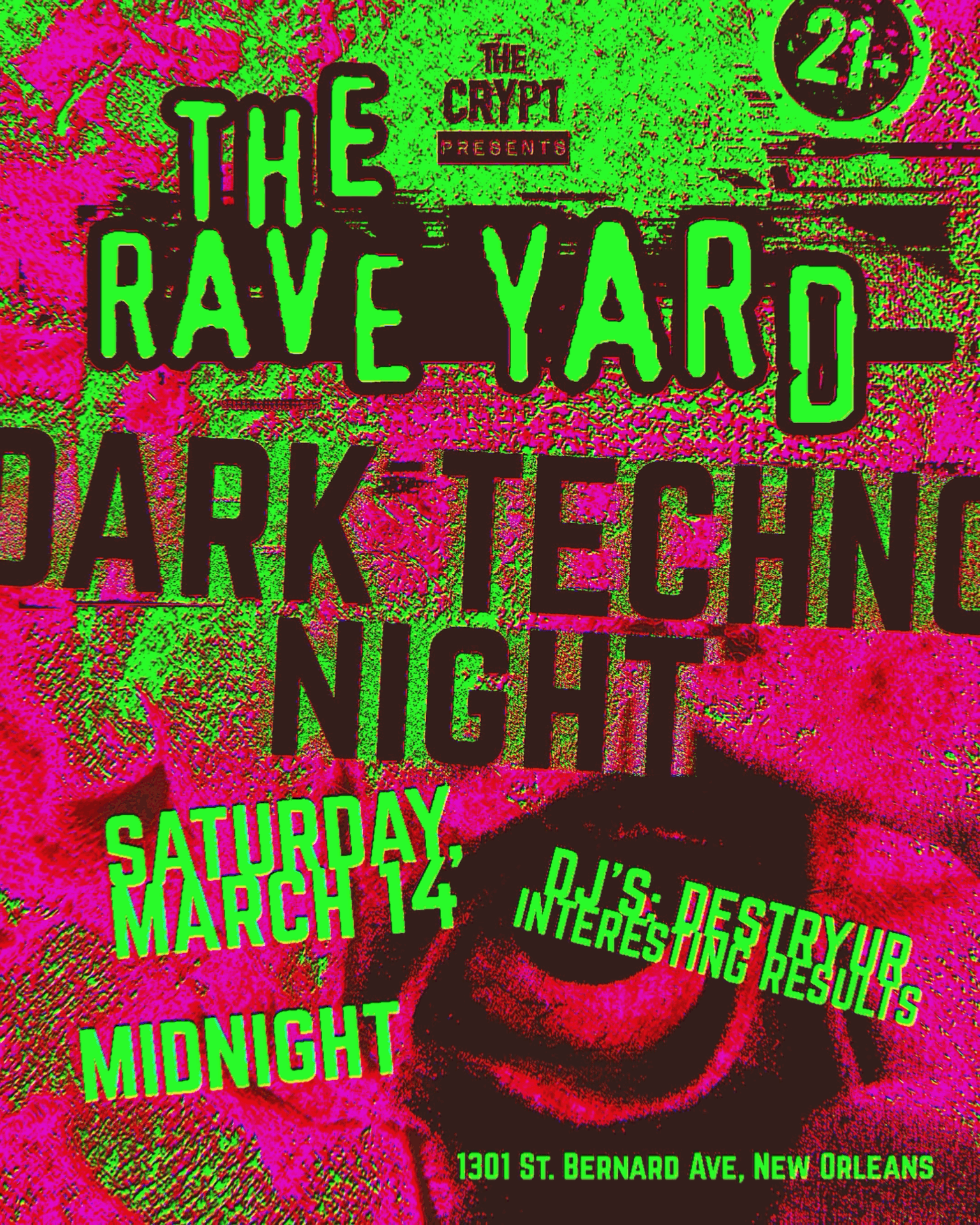 The raveyard: Dark Techno Night