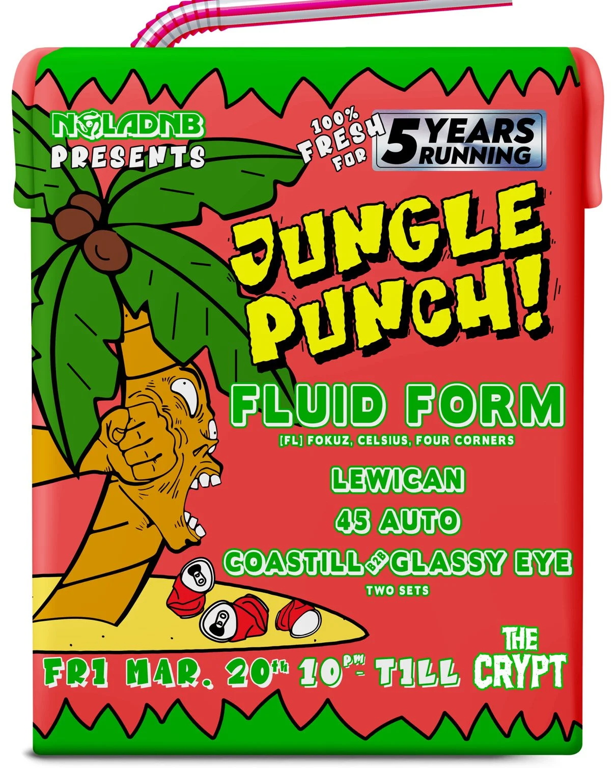 NOLADnB: 5 Year Anniversary