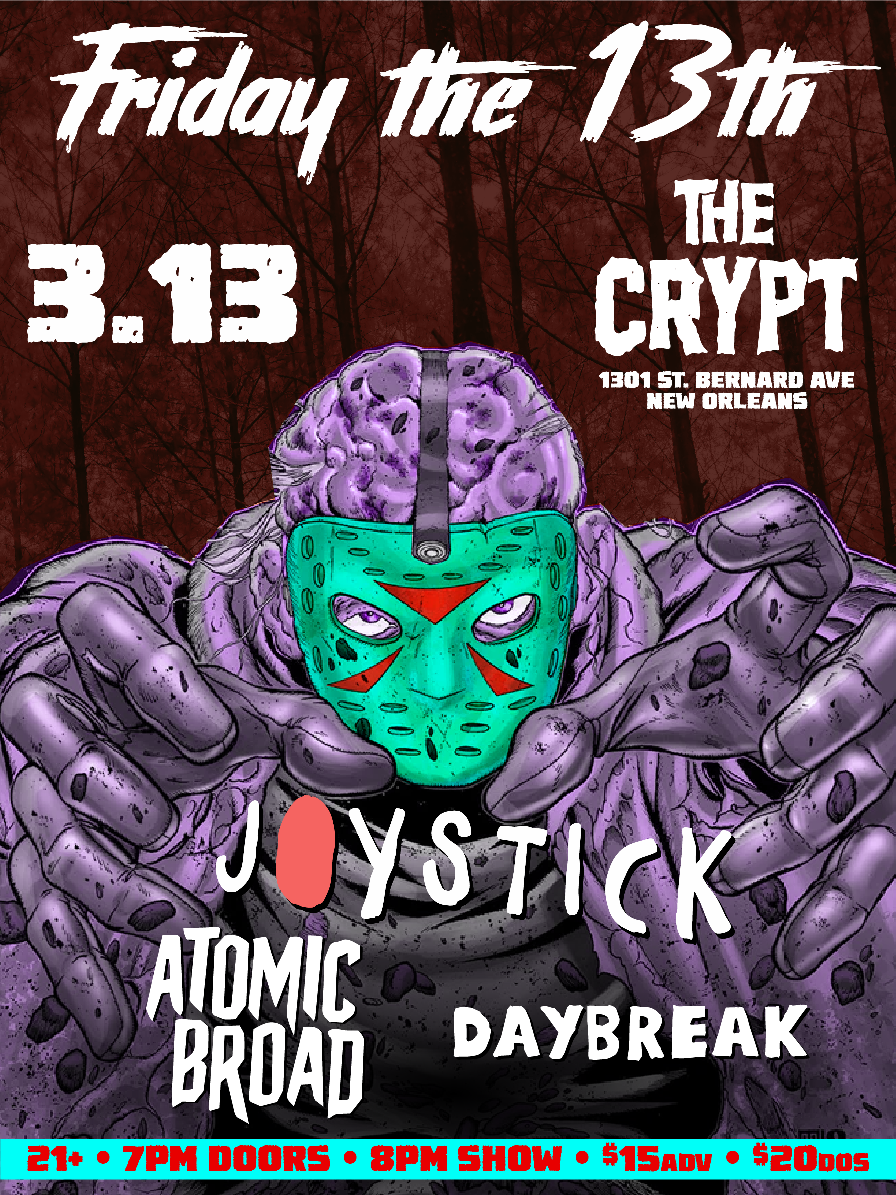 JOYSTICK  ATOMIC BROAD DAYBREAK flyer