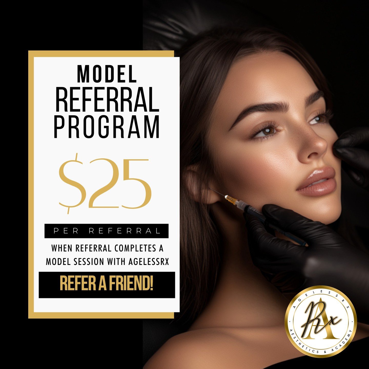 🌟 Refer a Friend &amp; Save! 🌟

Enjoy our already discounted model services even more with our referral program! When you refer a friend who books and completes a service as a class model during training, you'll earn a $25 credit for each successfu
