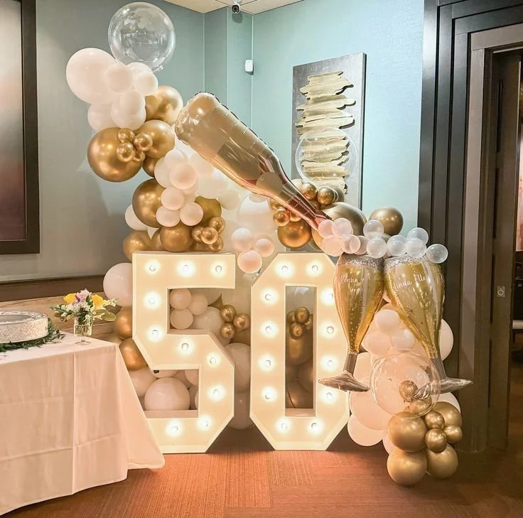 50th Anniversary 🥂  Marquee Numbers….jpeg