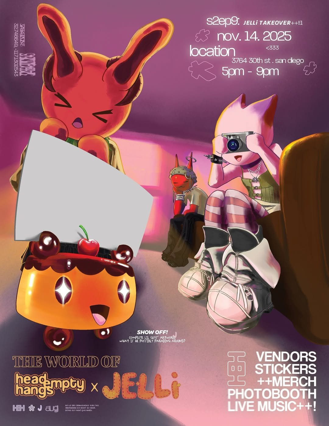 collaboration with Jelli Magazine and heademptyhangs