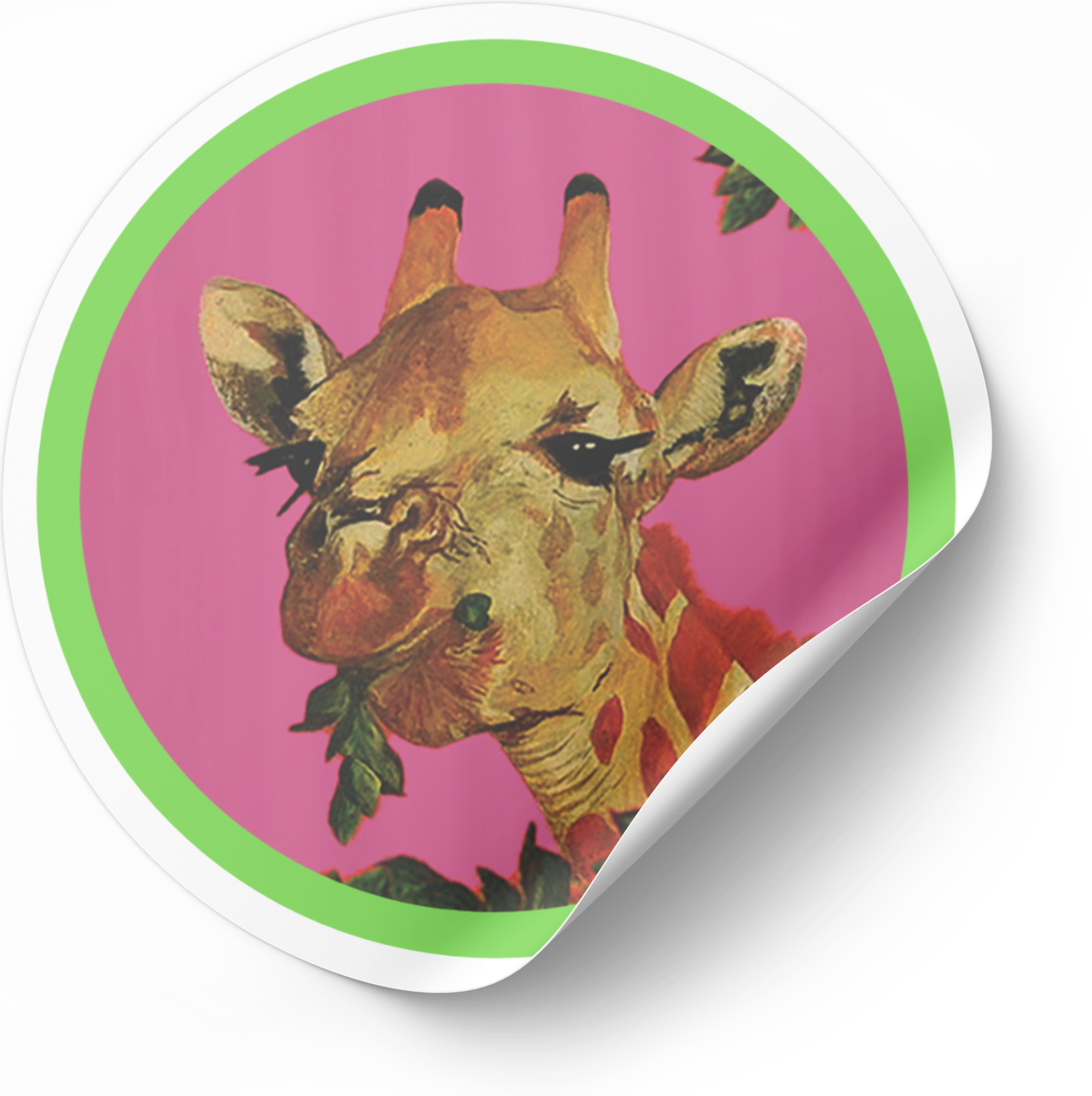 Giraffe | 3" Animal Art Vinyl Sticker | Amy Lee Designs