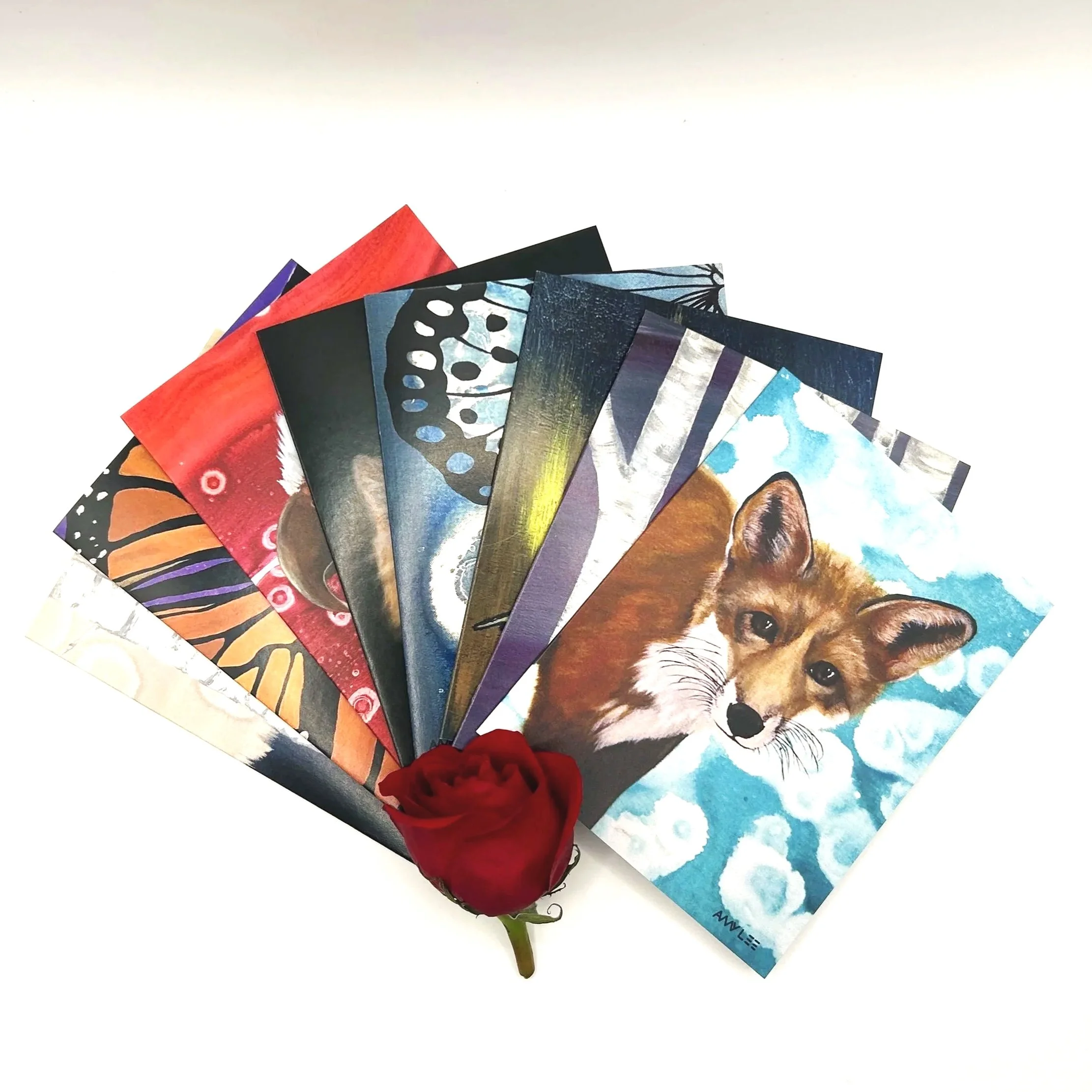 The Nature Bundle – Blank Nature Themed Notecard Set (8 Cards) | Amy Lee Designs