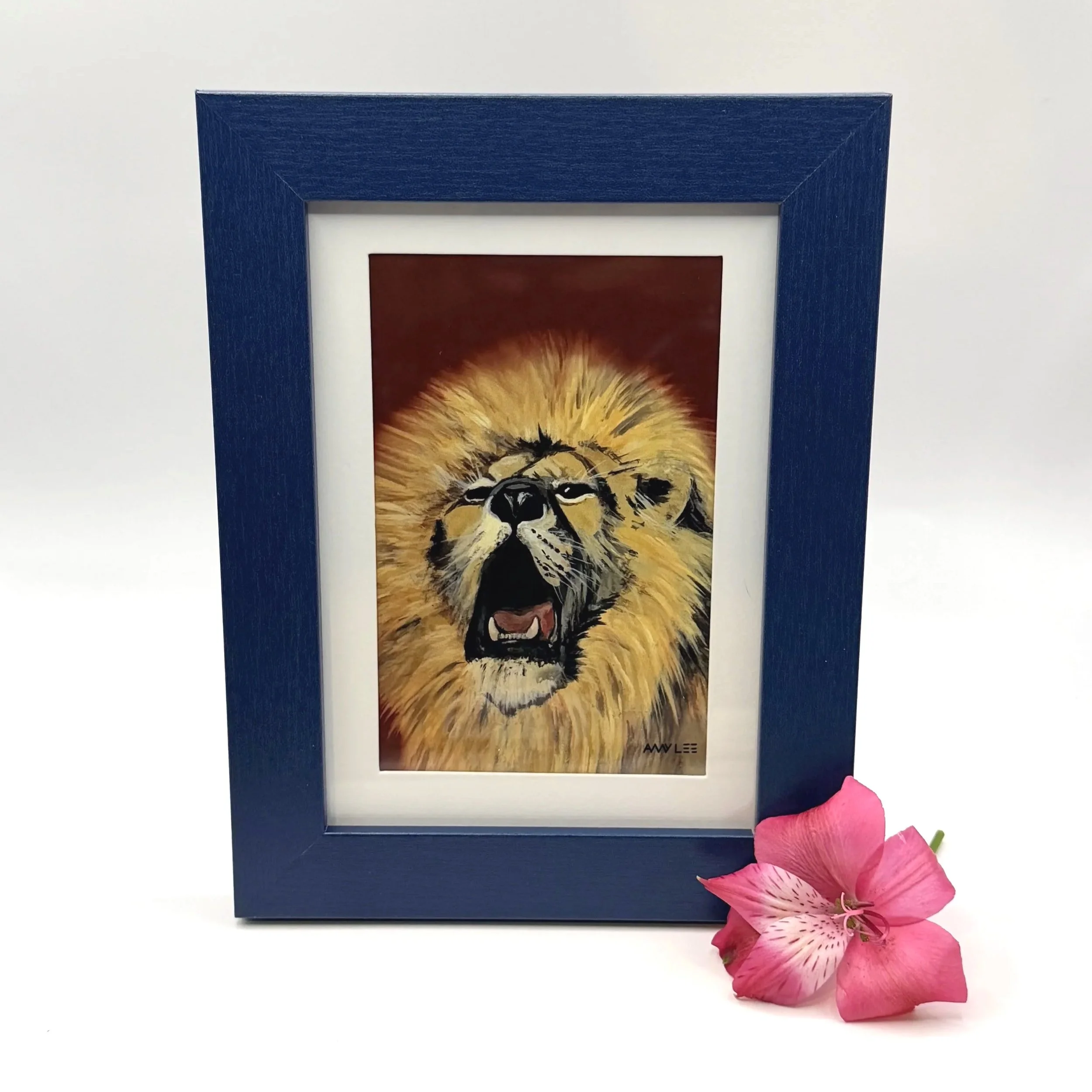 Lion - Framed Artwork | Amy Lee Designs