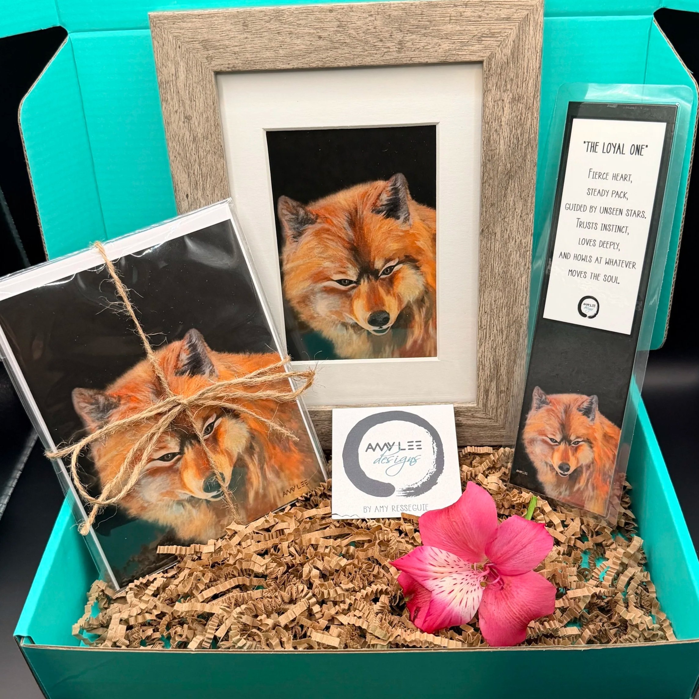 [LIMITED EDITION] THE LOYAL ONE - Wolf Holiday Gift Box | Amy Lee Designs