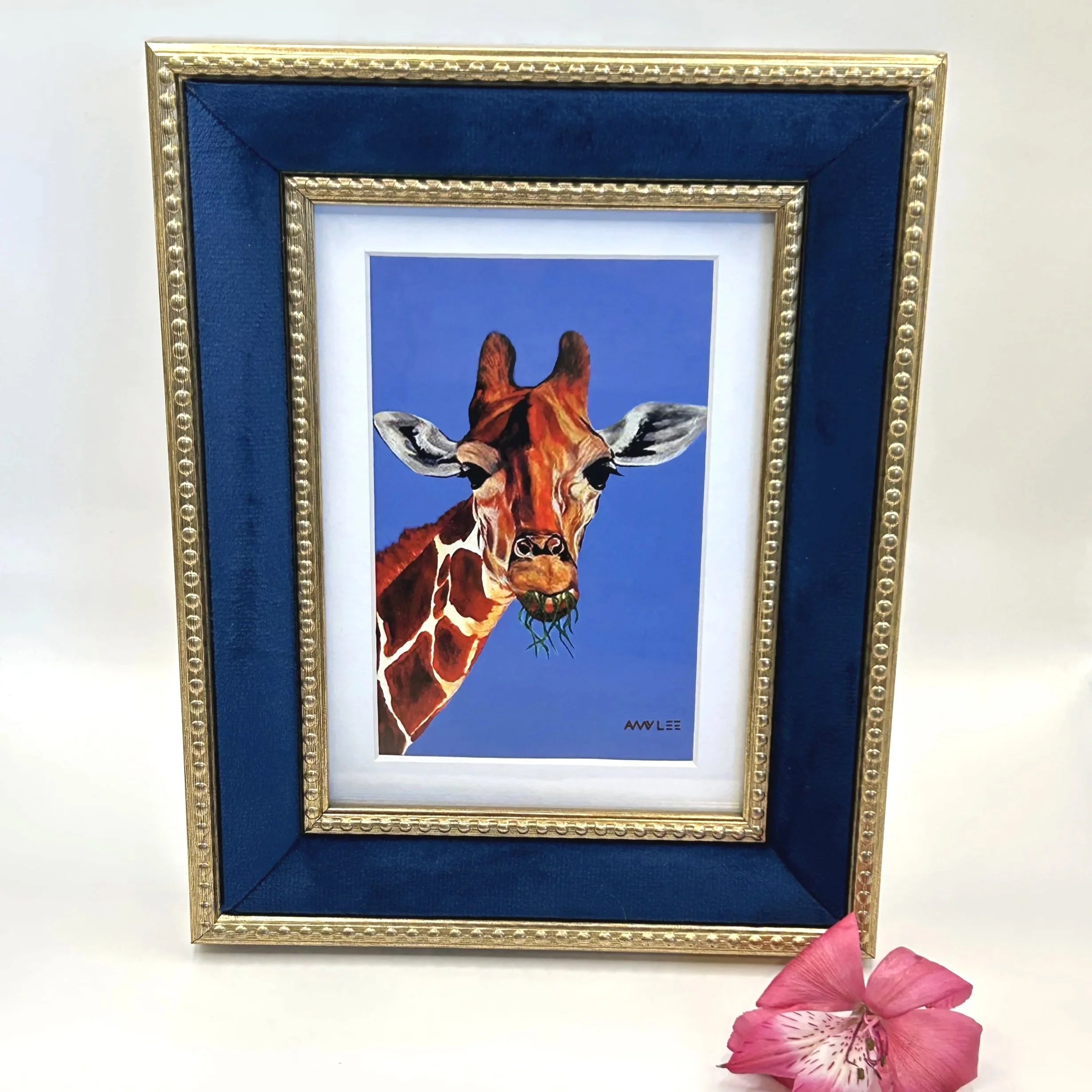 Giraffe - Framed Artwork | Amy Lee Designs