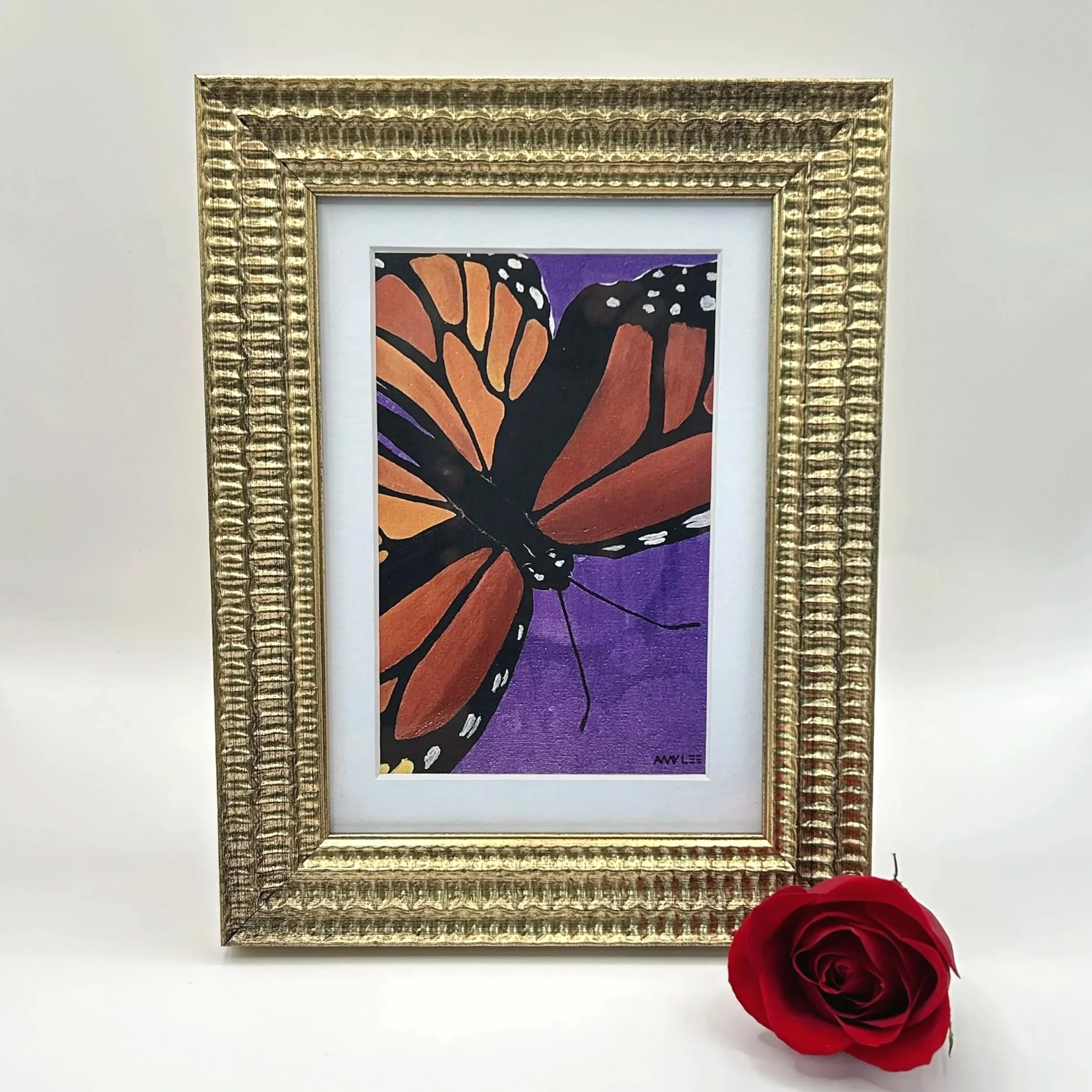 Monarch Butterfly - Framed Artwork | Amy Lee Designs