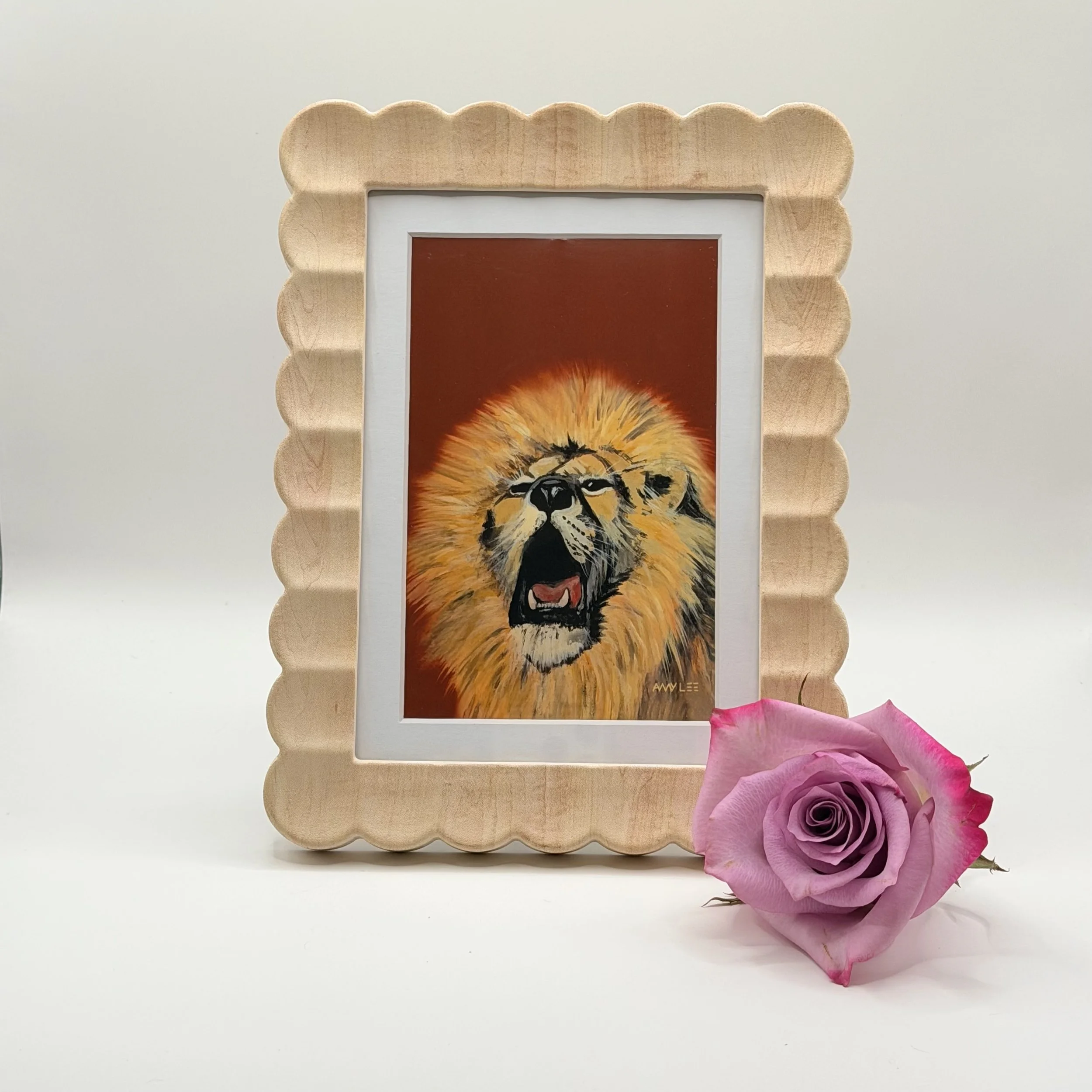 Lion - Framed Artwork | Amy Lee Designs
