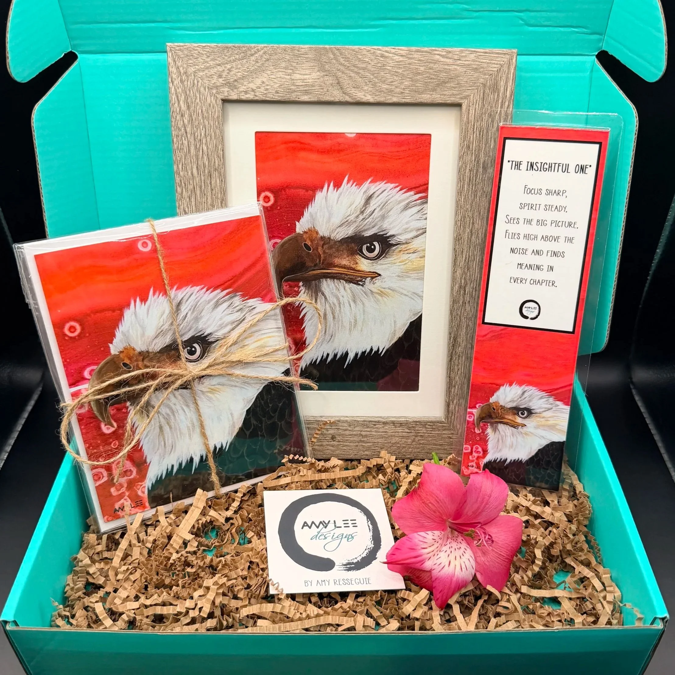 [LIMITED EDITION] THE INSIGHTFUL ONE - Eagle Holiday Gift Box | Amy Lee Designs