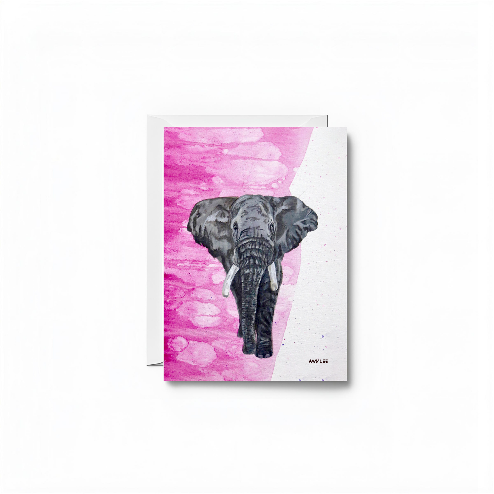 Elephant Greeting card_ White plain.png