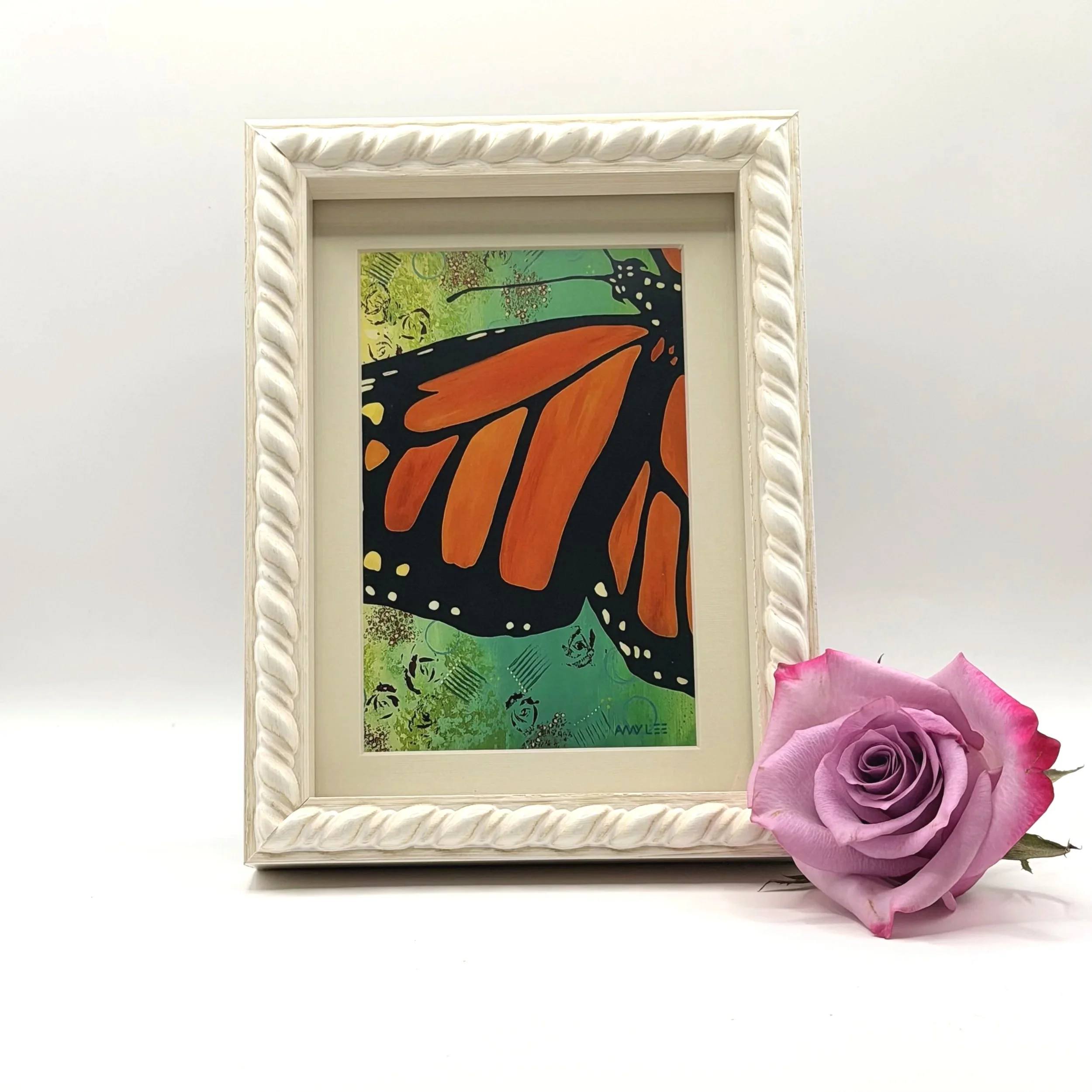 Monarch Butterfly - Framed Artwork | Amy Lee Designs