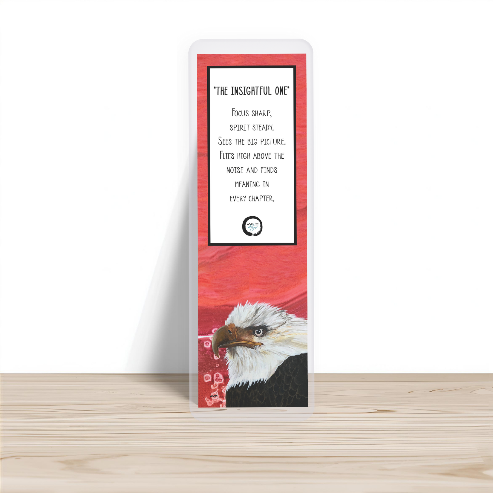 Eagle_Bookmark_Single, Wooden table.png