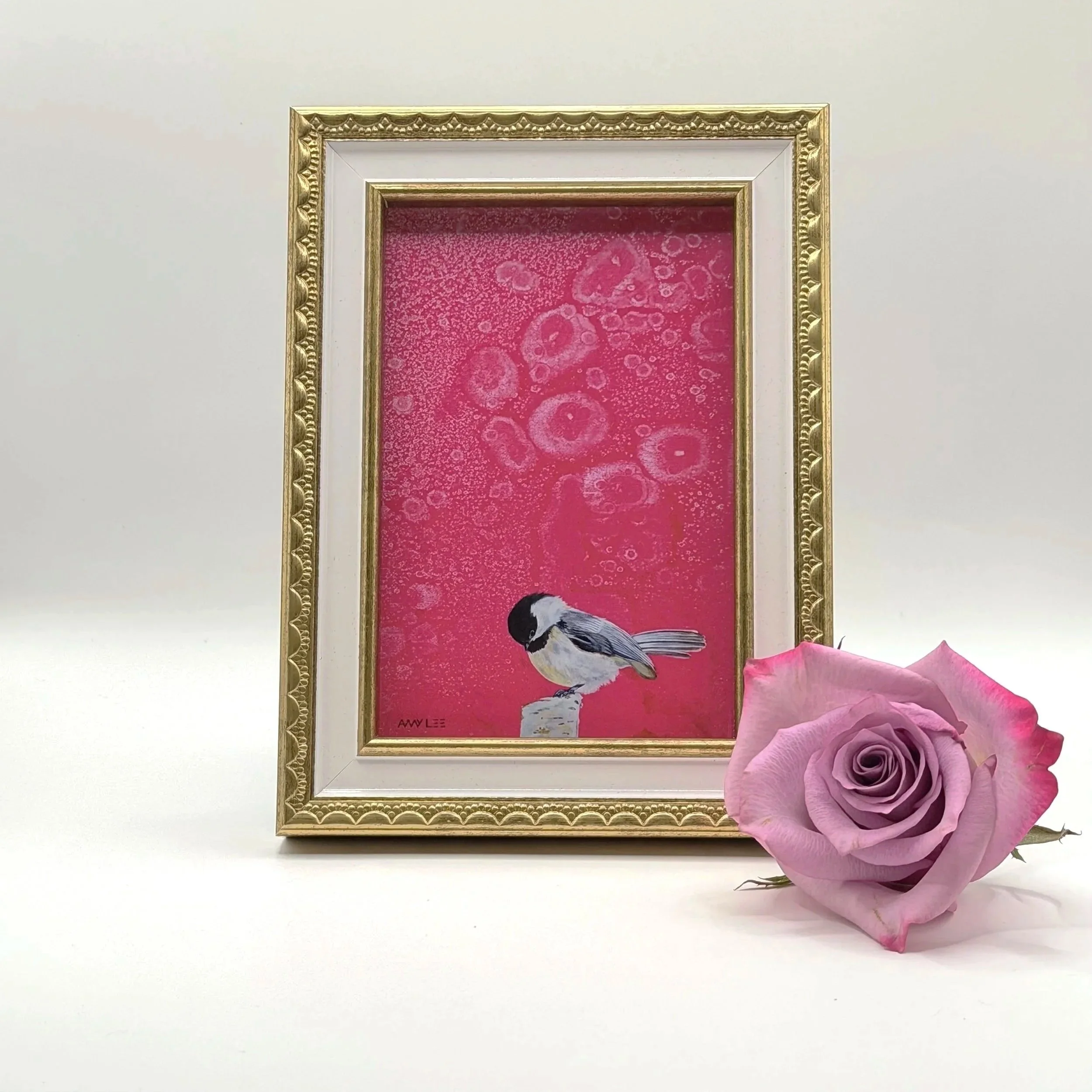 Euphonia Bird - Framed Artwork | Amy Lee Designs