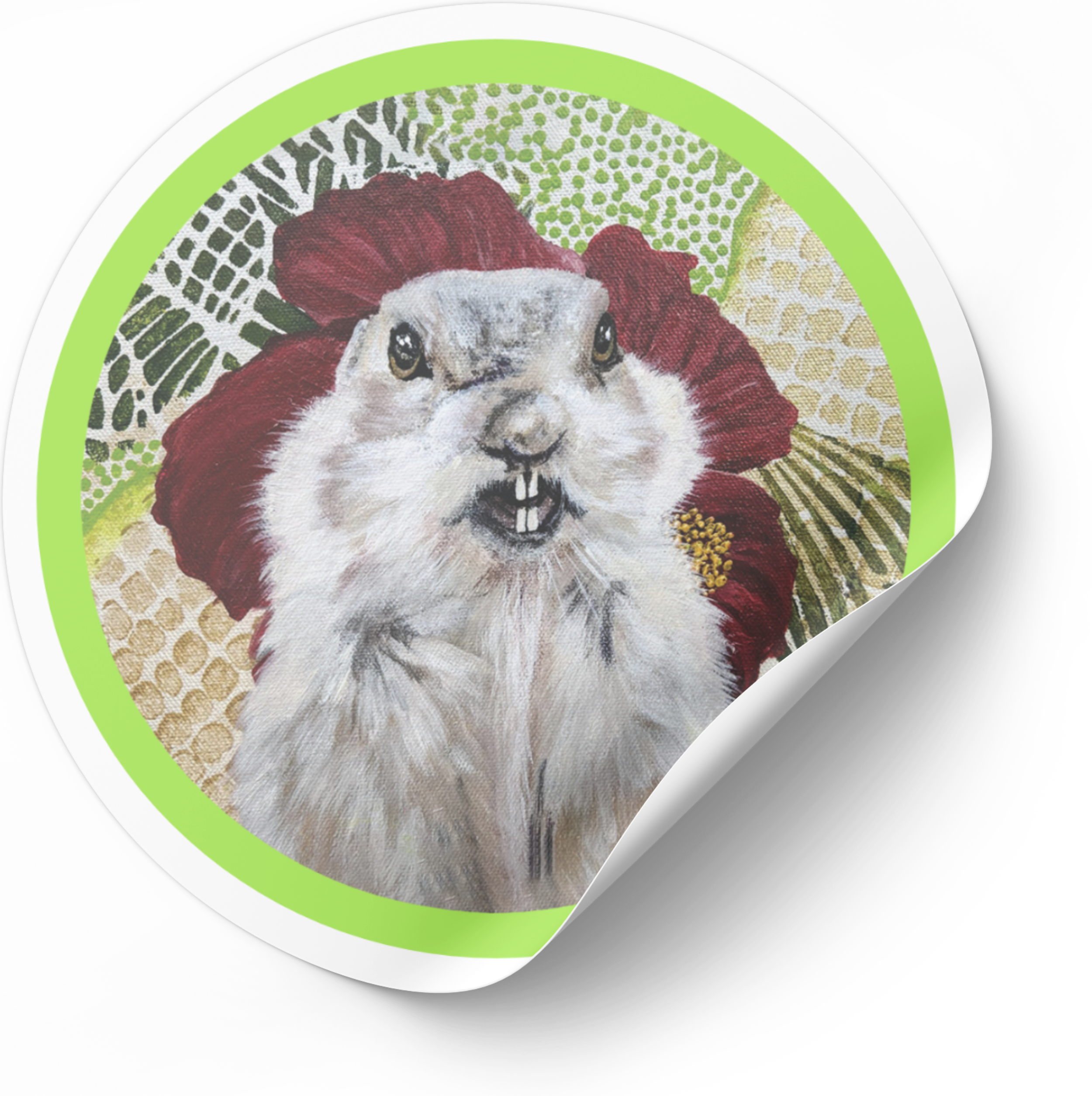 Gopher | 3" Animal Art Vinyl Sticker | Amy Lee Designs