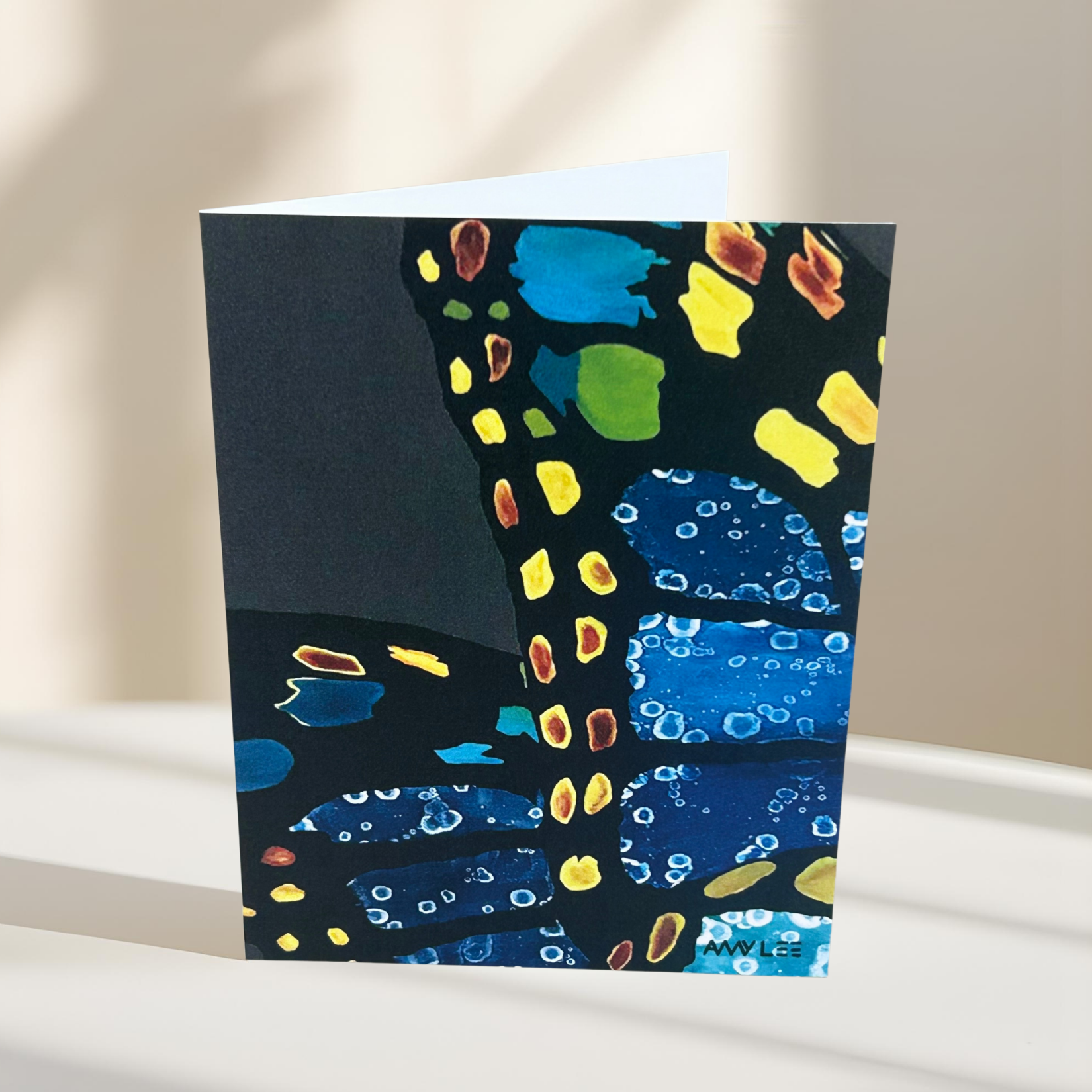 Blue Green silhouette butterfly wing card_Light.png