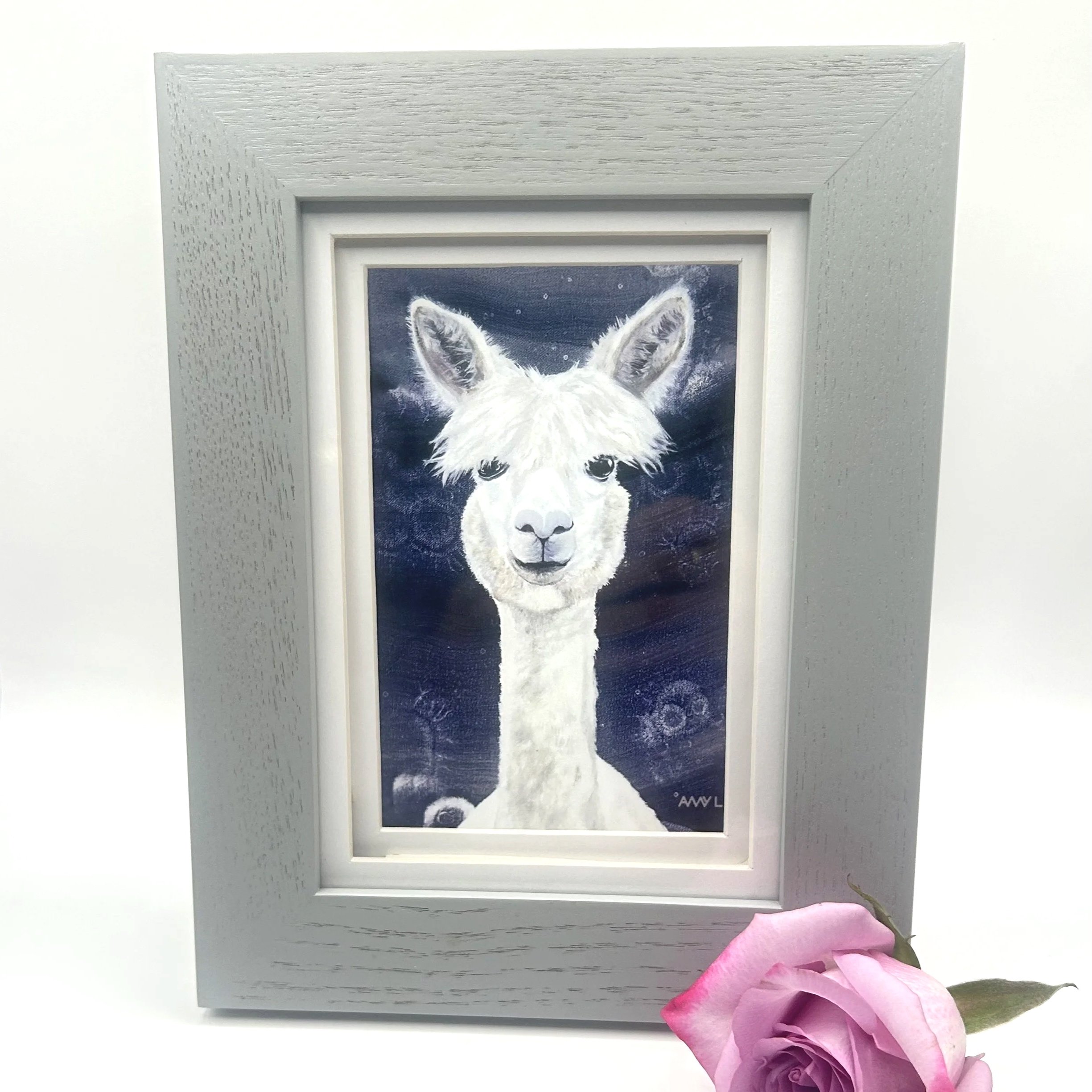 Alpaca - Framed Artwork | Amy Lee Designs