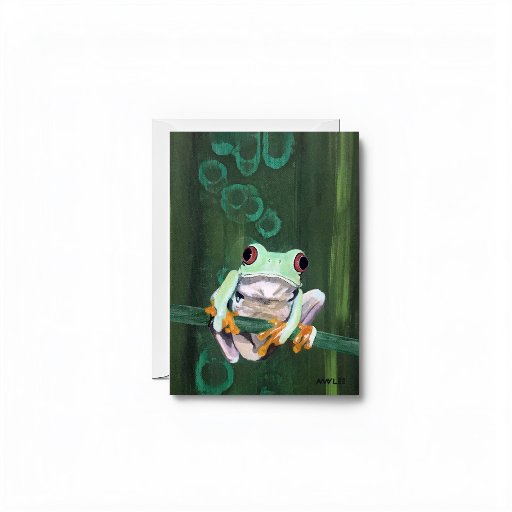 Green Tree Frog_ White plain.png
