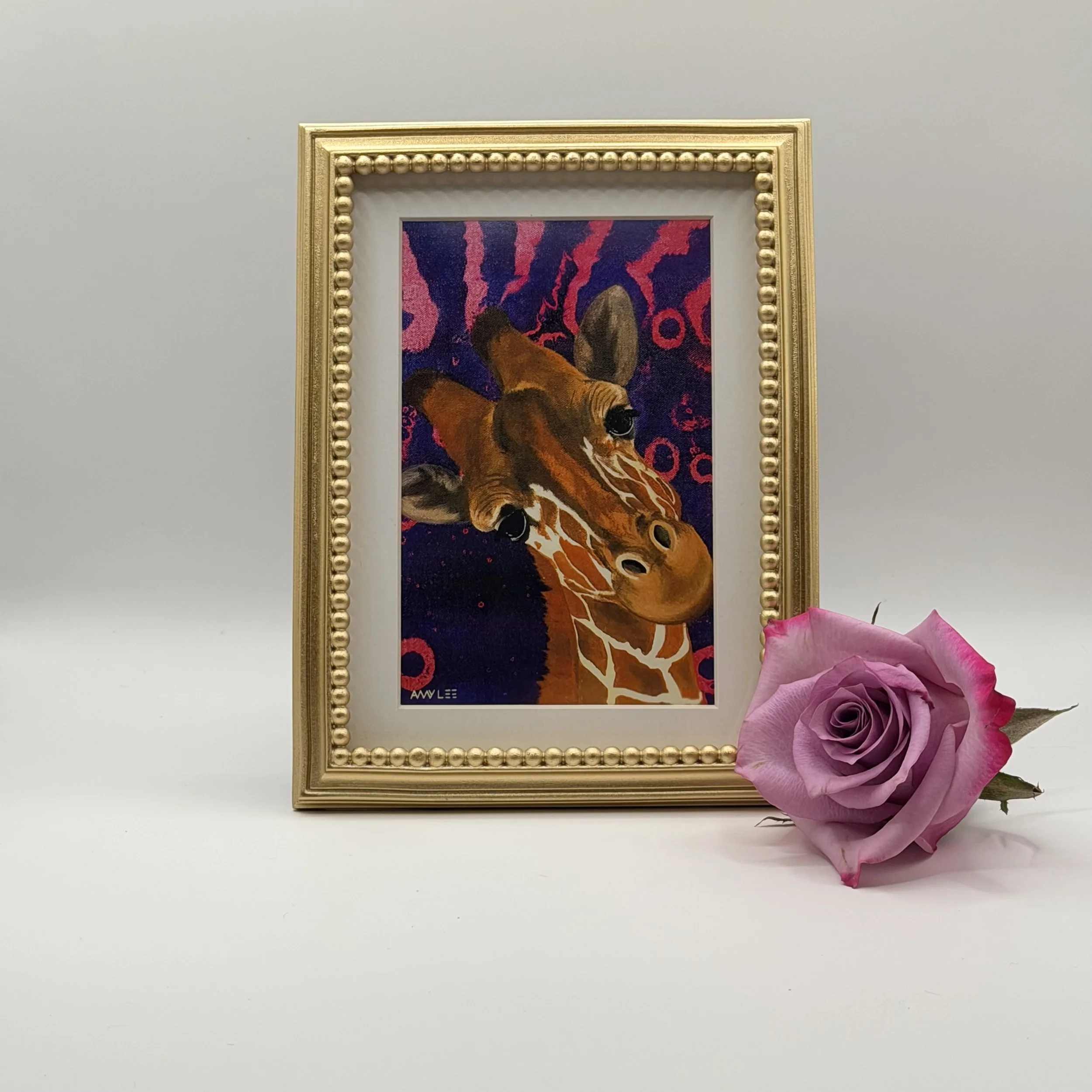 Giraffe - Framed Artwork | Amy Lee Designs