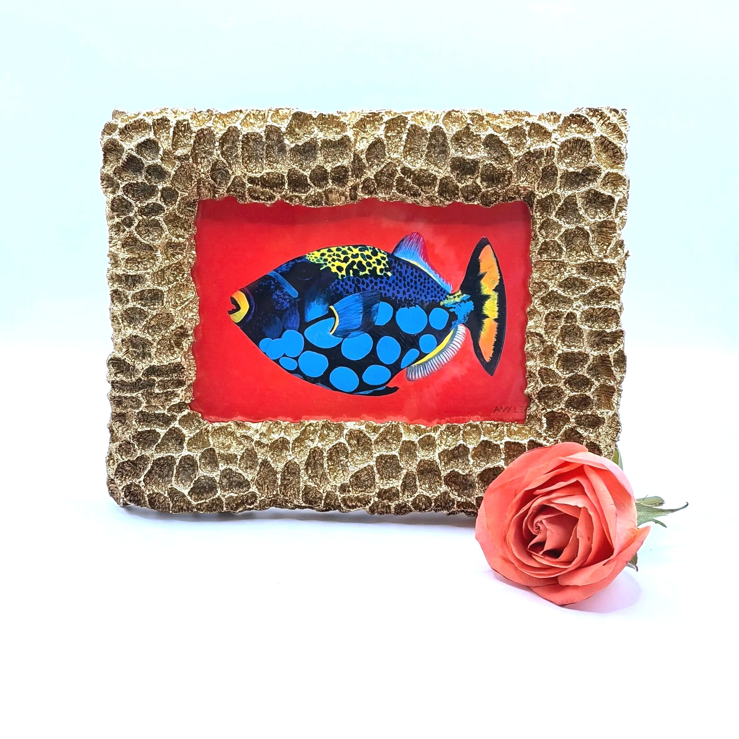 Rainbow Fish - Framed Artwork | Amy Lee Designs