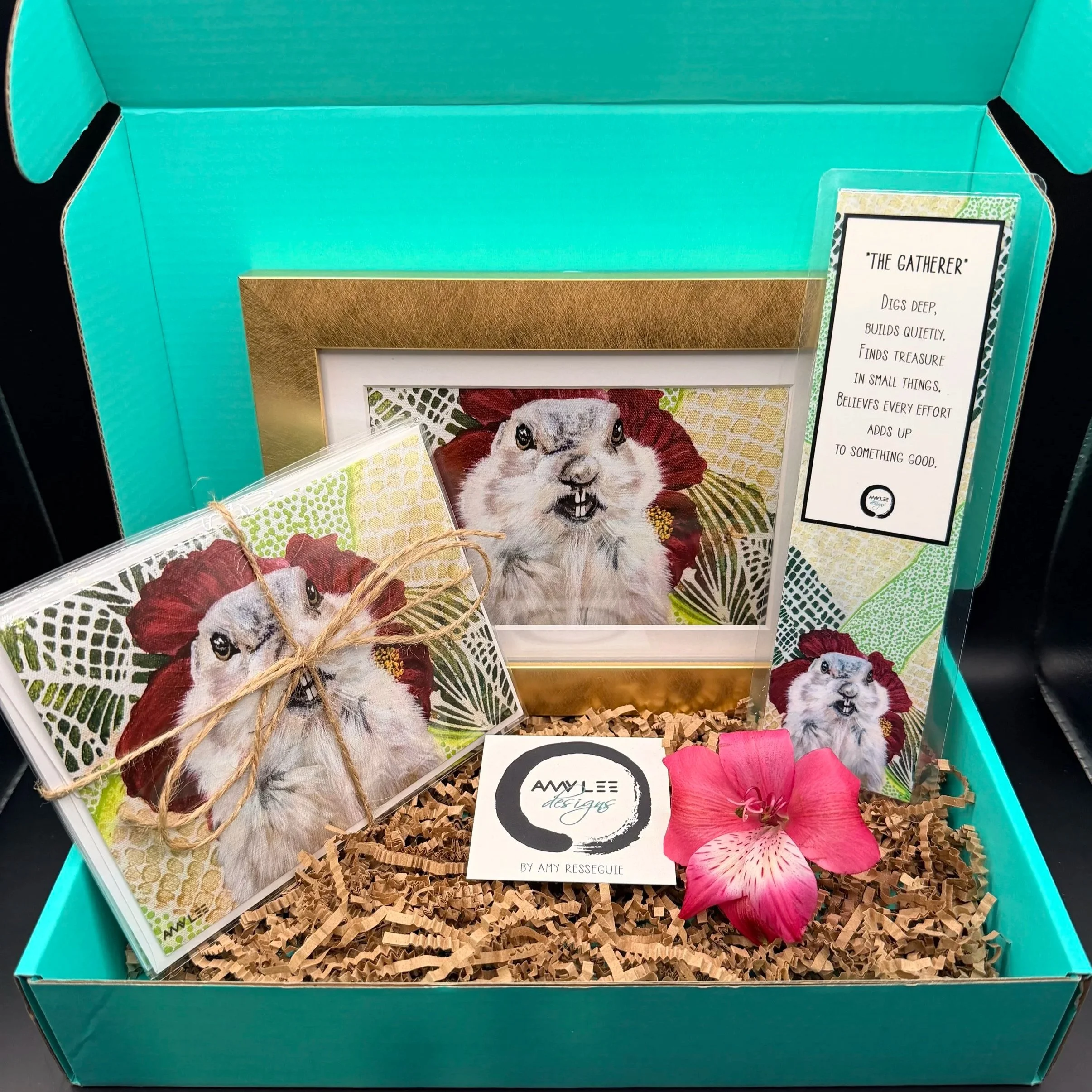 [LIMITED EDITION] THE GATHERER - Gopher Holiday Gift Box | Amy Lee Designs