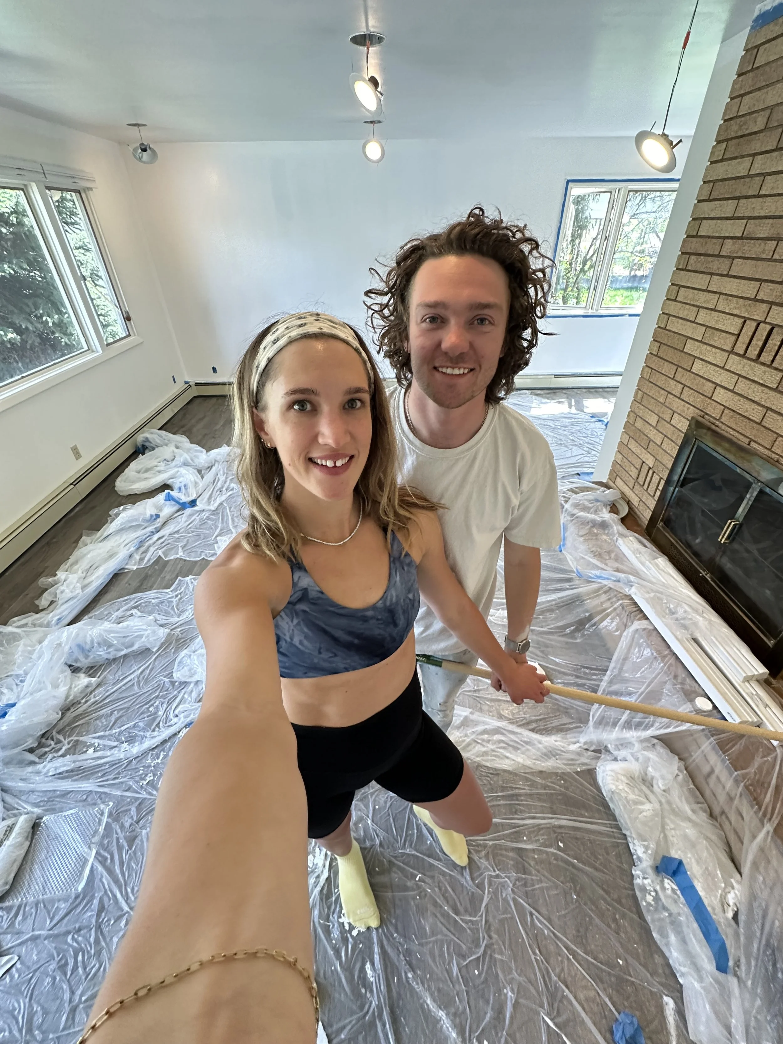 Painting our entire house...
