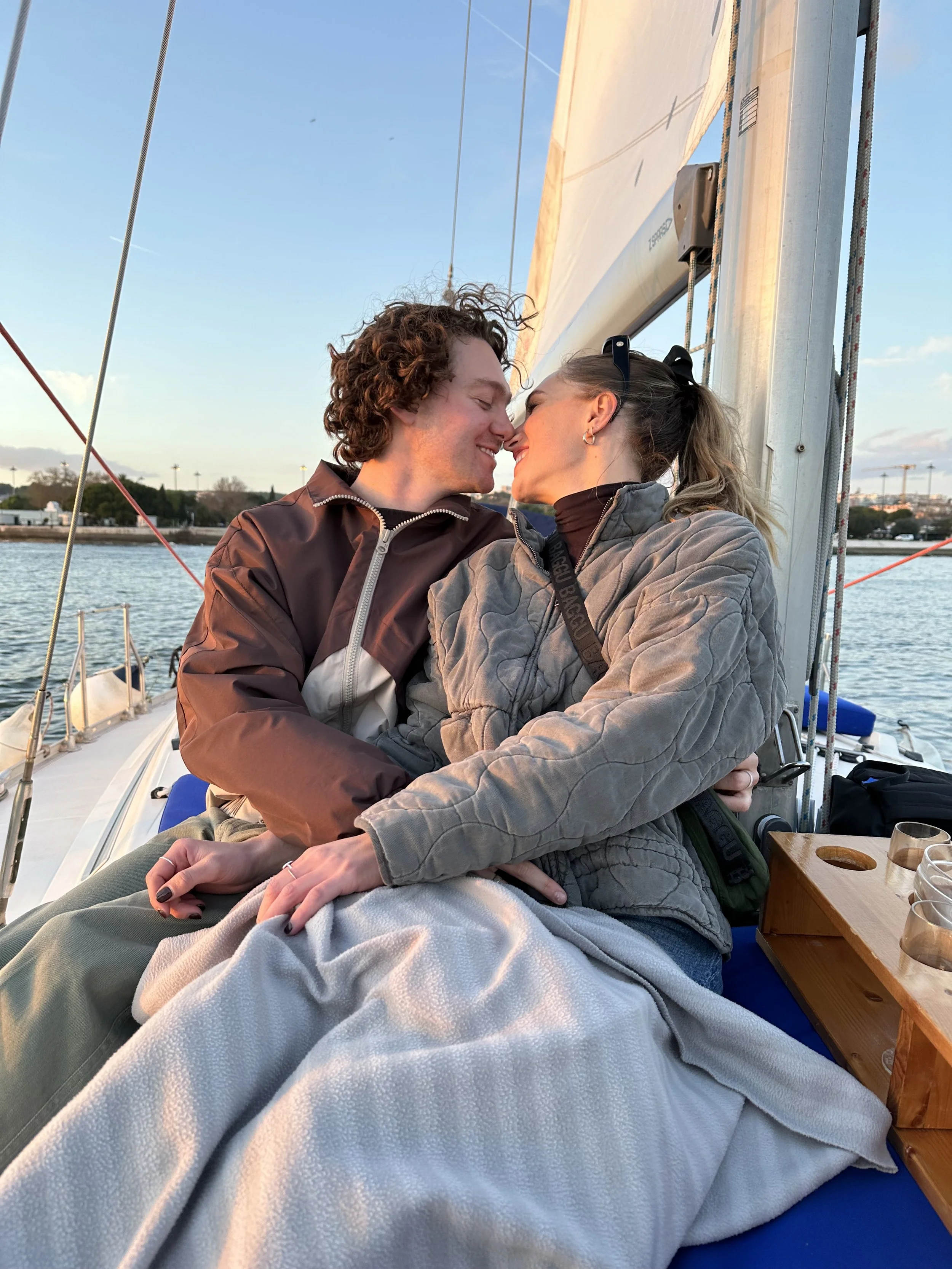 Sunset sail in Portugal!