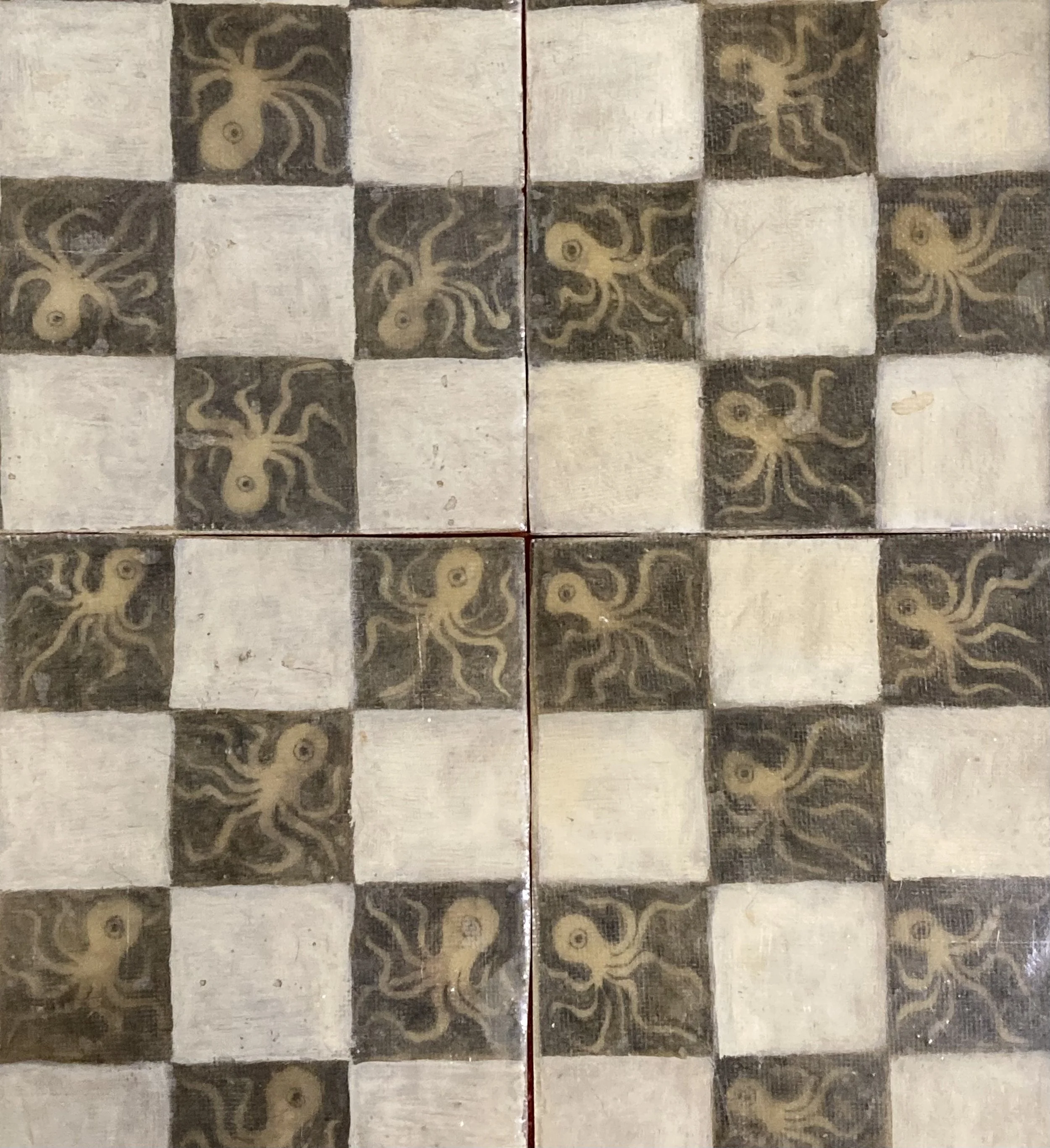 chess board (octopus).