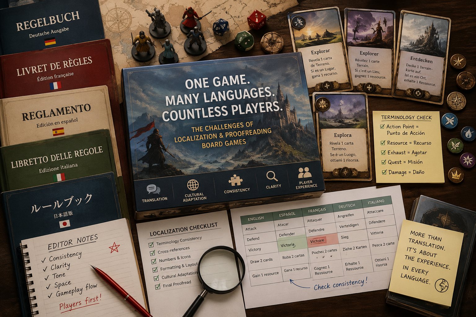 The Hidden Challenges of Board Game Localization and Proofreading