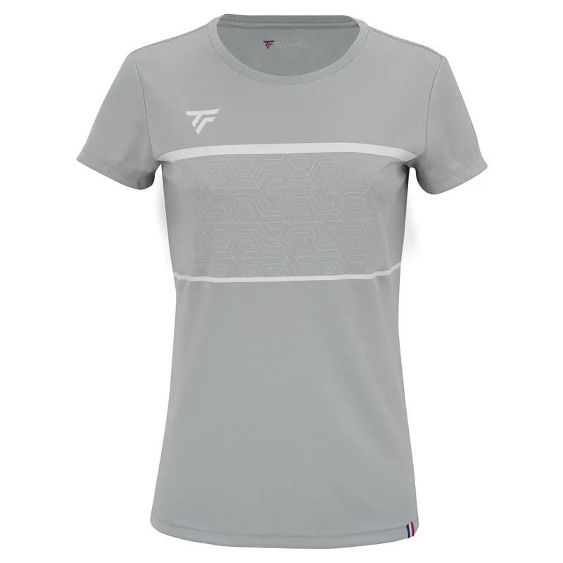 Tecnifibre Team Tech Tee Silver Womens
