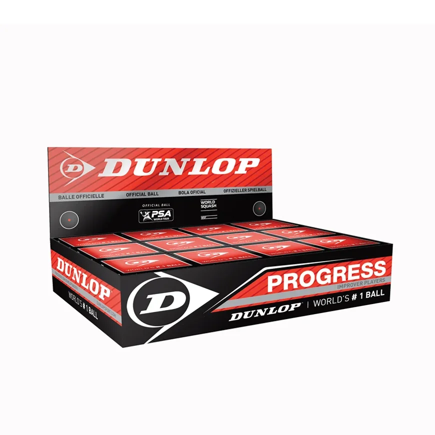 Dunlop Progress Red Dot Squash Ball