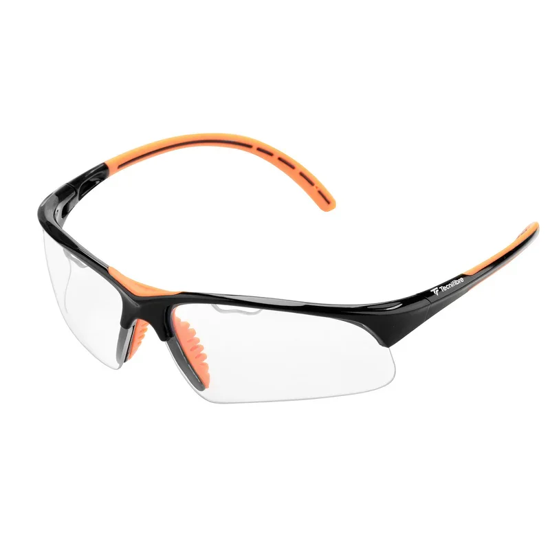 Tecnifibre Squash Glasses Black/Orange