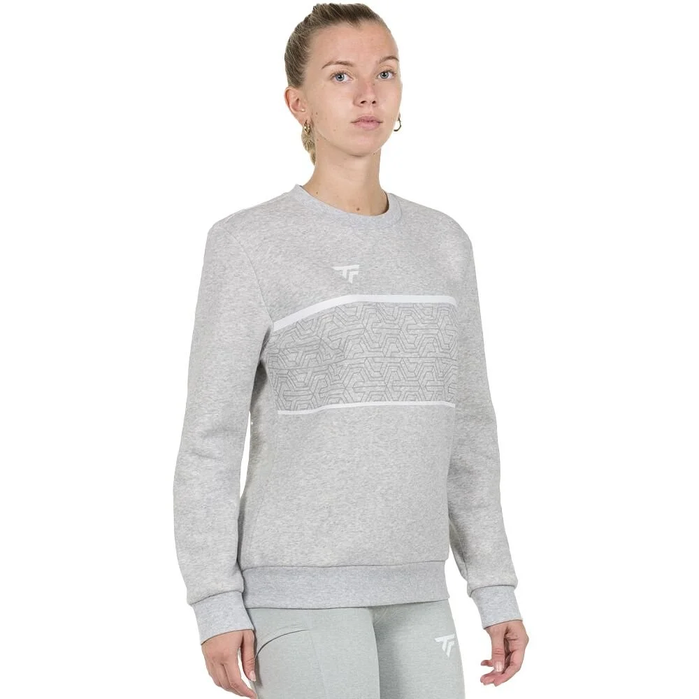 Tecnifibre Team Sweatshirt Silver Mens