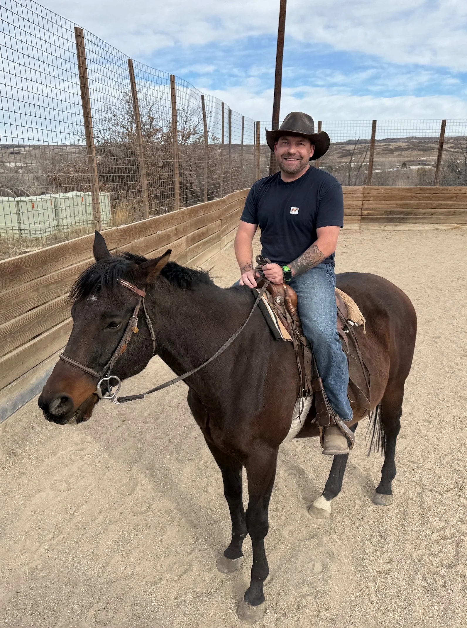 Riding lessons started 11/7!