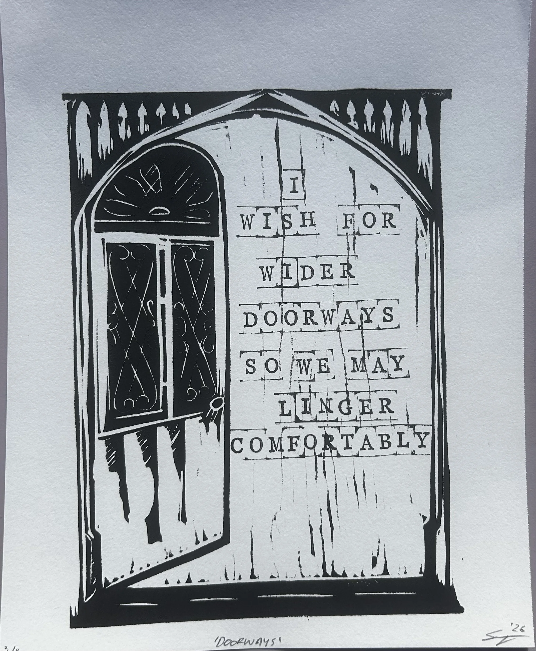 Doorways Print